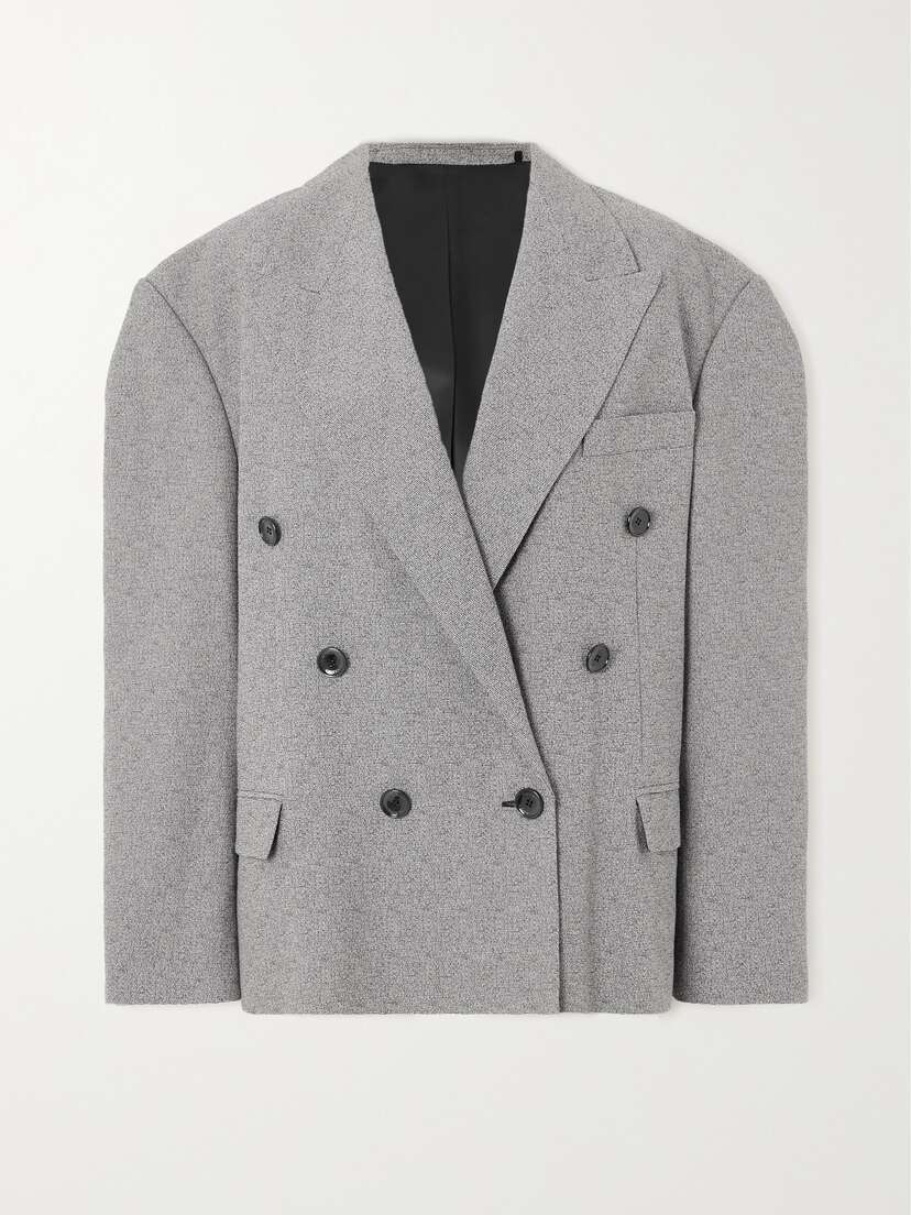 Isabel Marant Klero Double-breasted Tweed Blazer