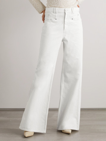 Isabel Marant Lemony high-rise wide-leg jeans