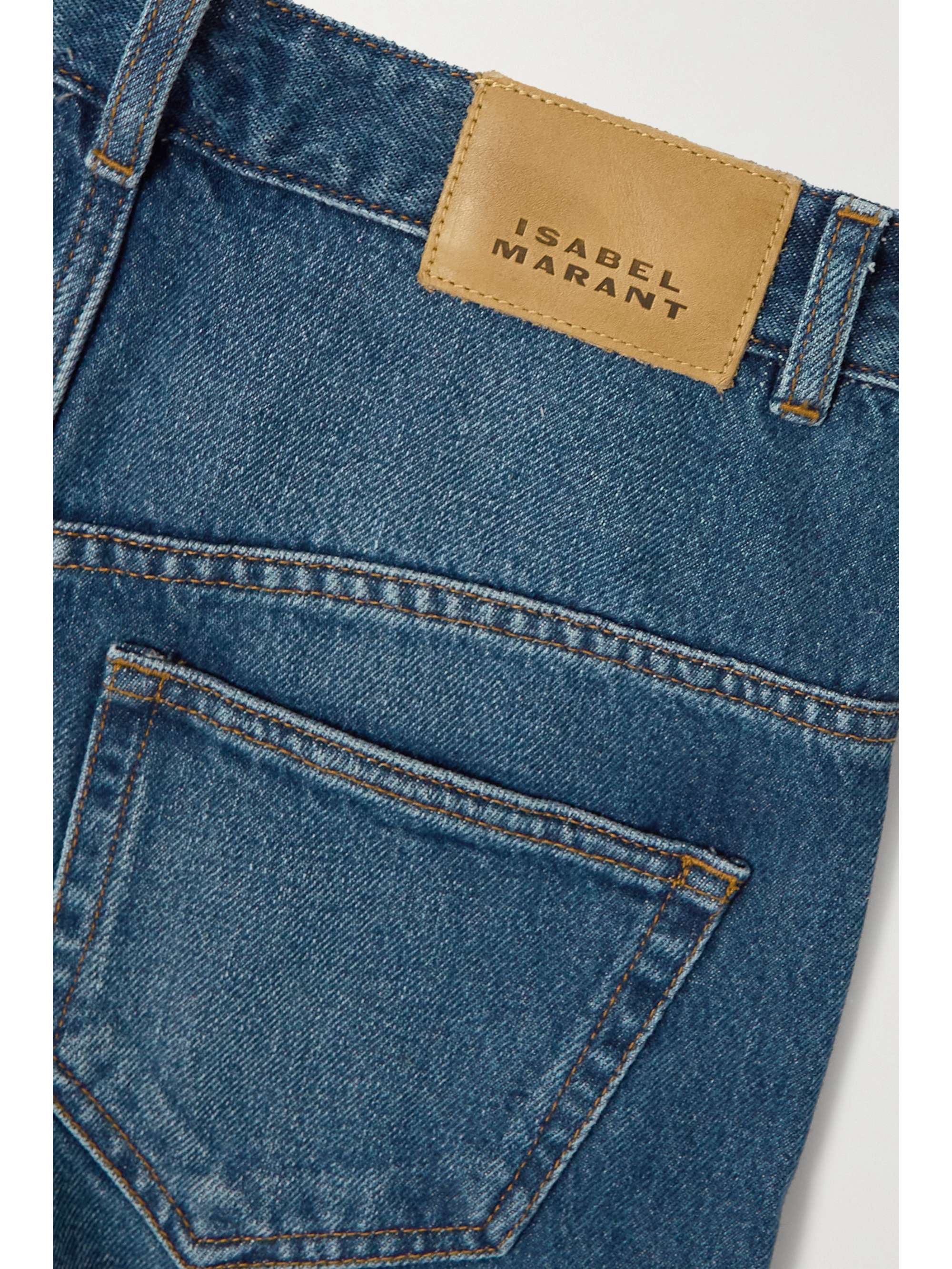 ISABEL MARANT Lemony high-rise wide-leg jeans