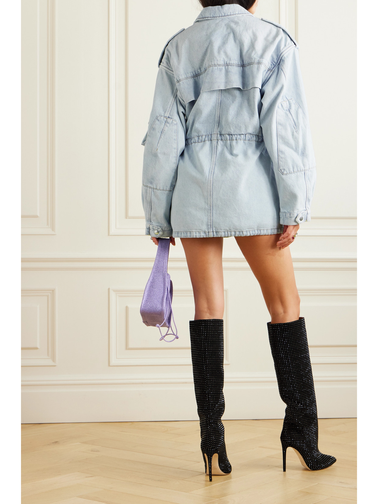 Shop Isabel Marant Denim Jacket In Blue