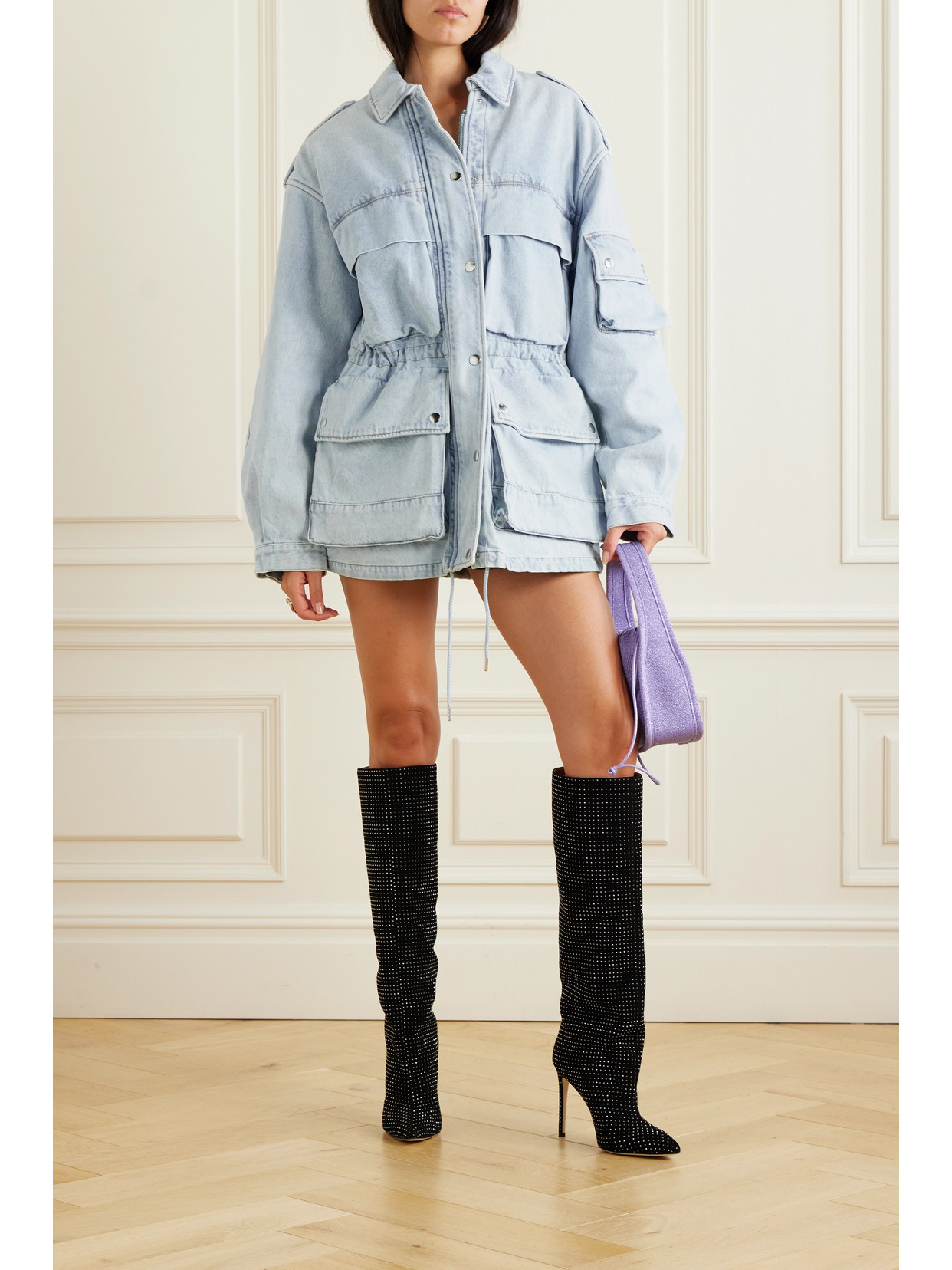 Shop Isabel Marant Denim Jacket In Blue