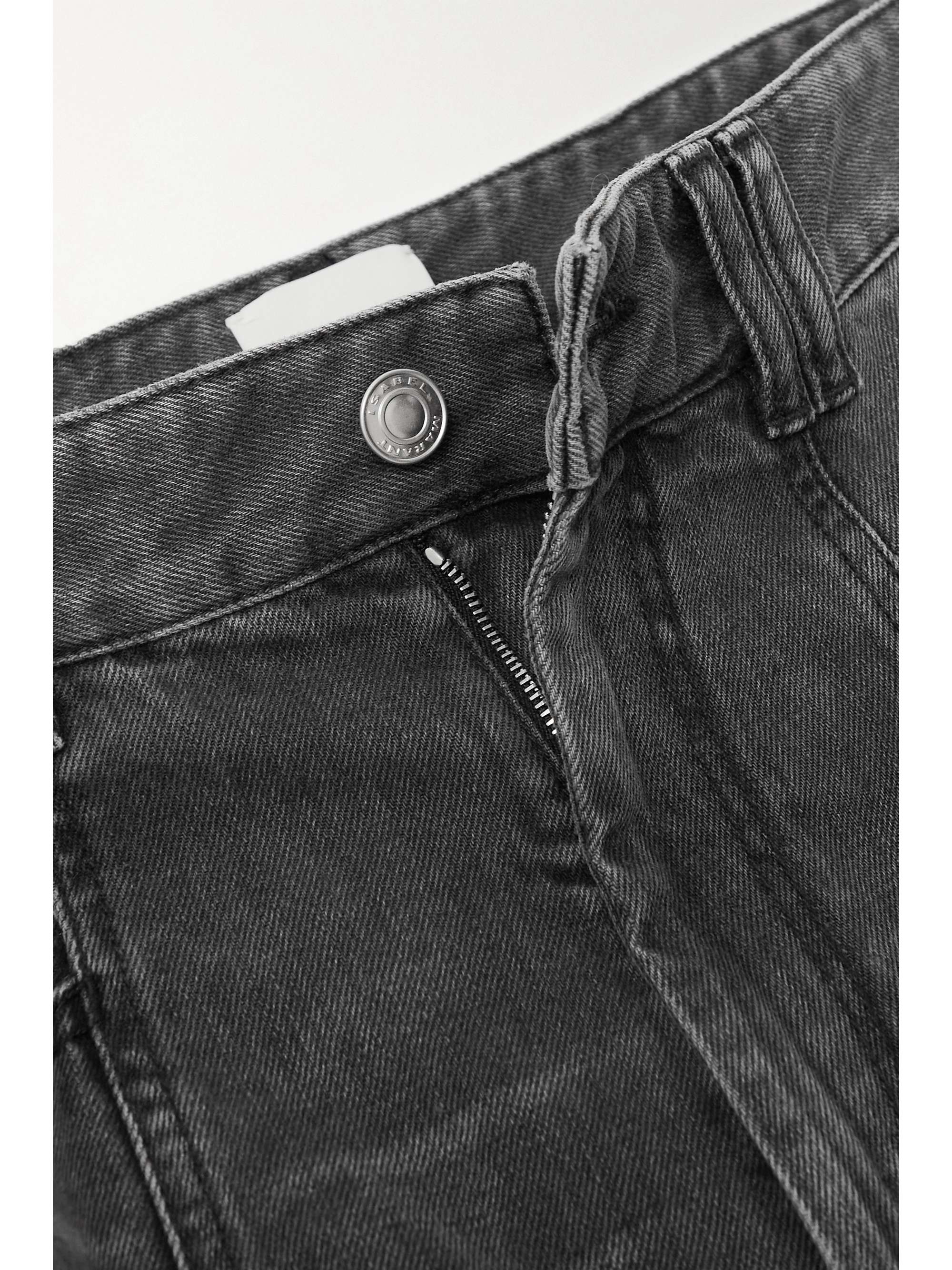 ISABEL MARANT Vetan high-rise tapered jeans