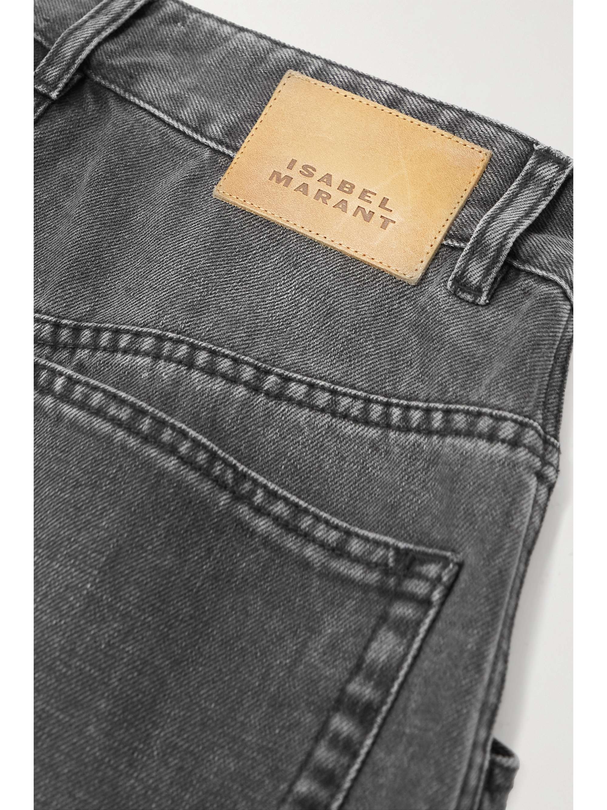 ISABEL MARANT Vetan high-rise tapered jeans