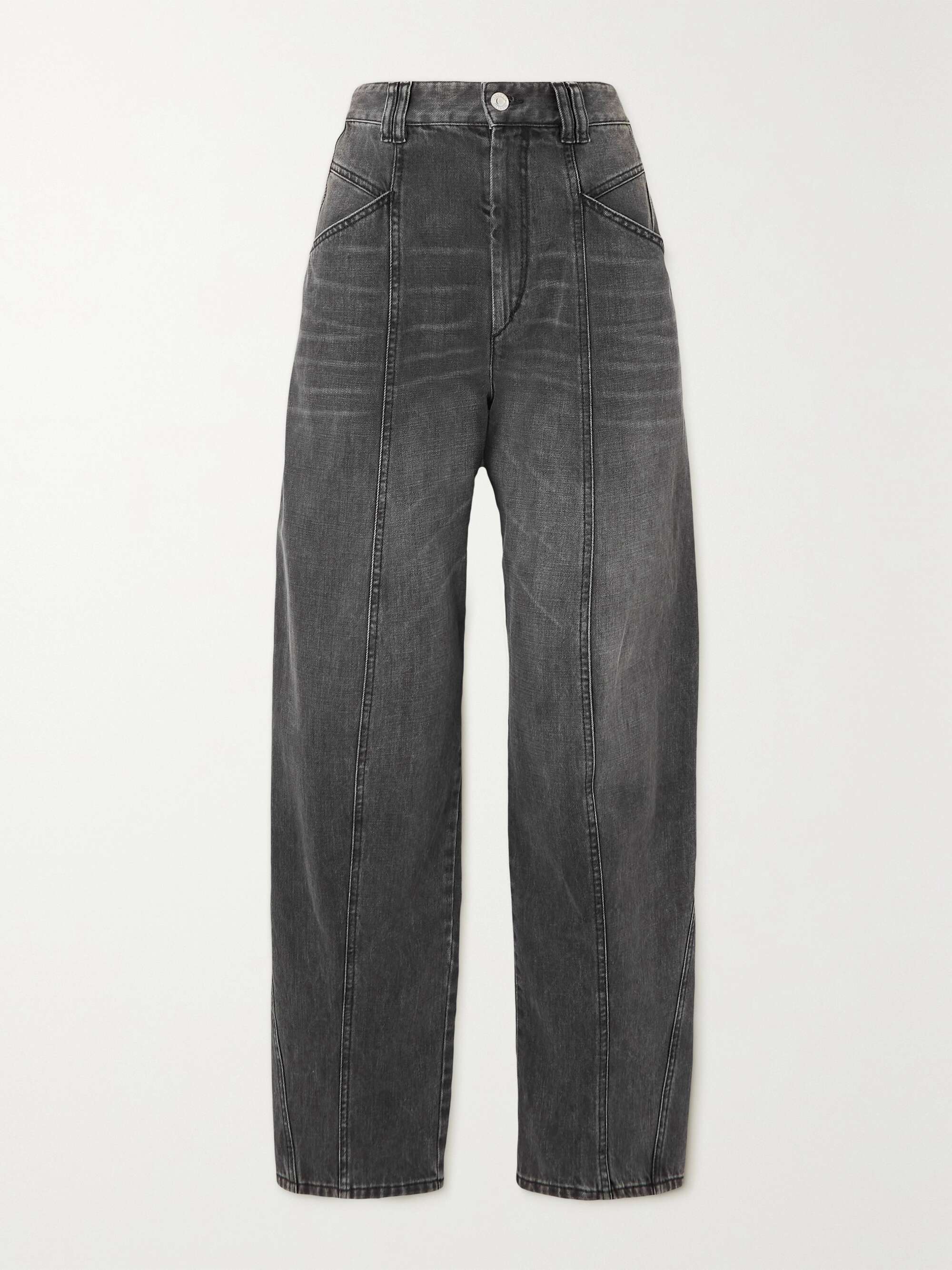 ISABEL MARANT Vetan high-rise tapered jeans | NET-A-PORTER