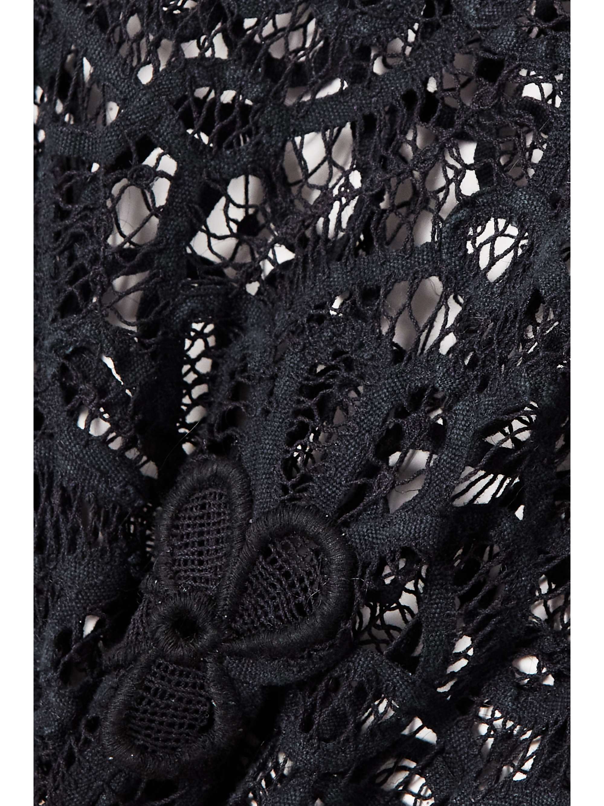 ISABEL MARANT Neline cotton guipure lace top