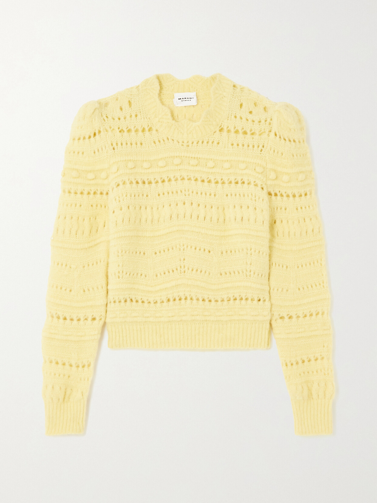 Marant Étoile Adler Alpaca-blend Sweater - Yellow