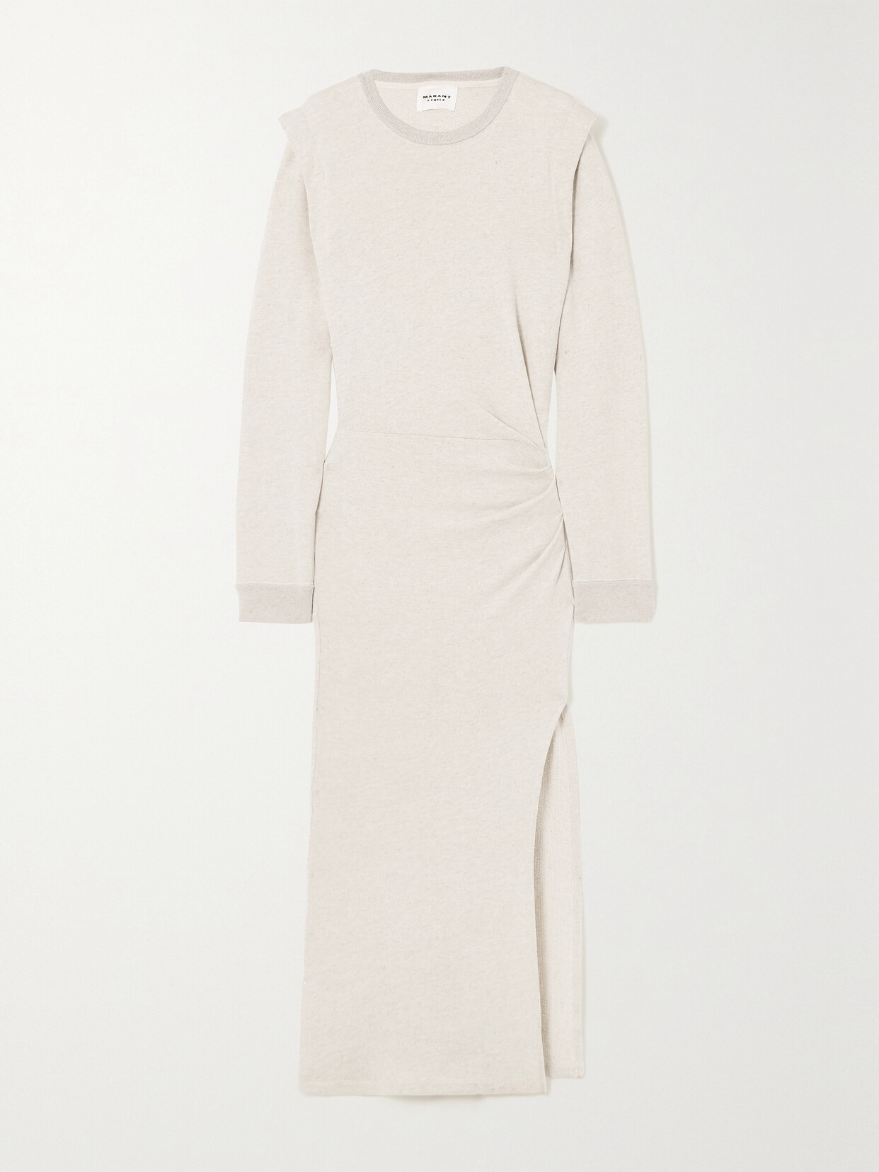 Marant Étoile Mafalda Knitted Mini Dress - Ecru