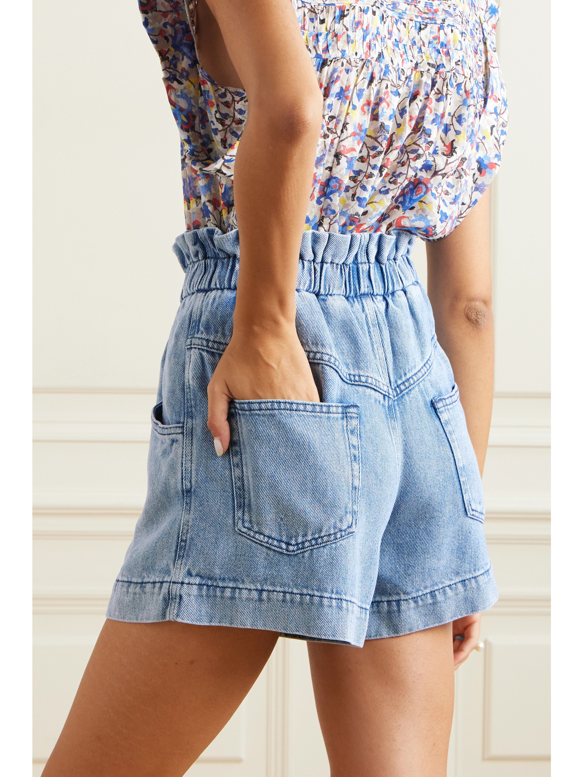 Marant Étoile Titea denim shorts
