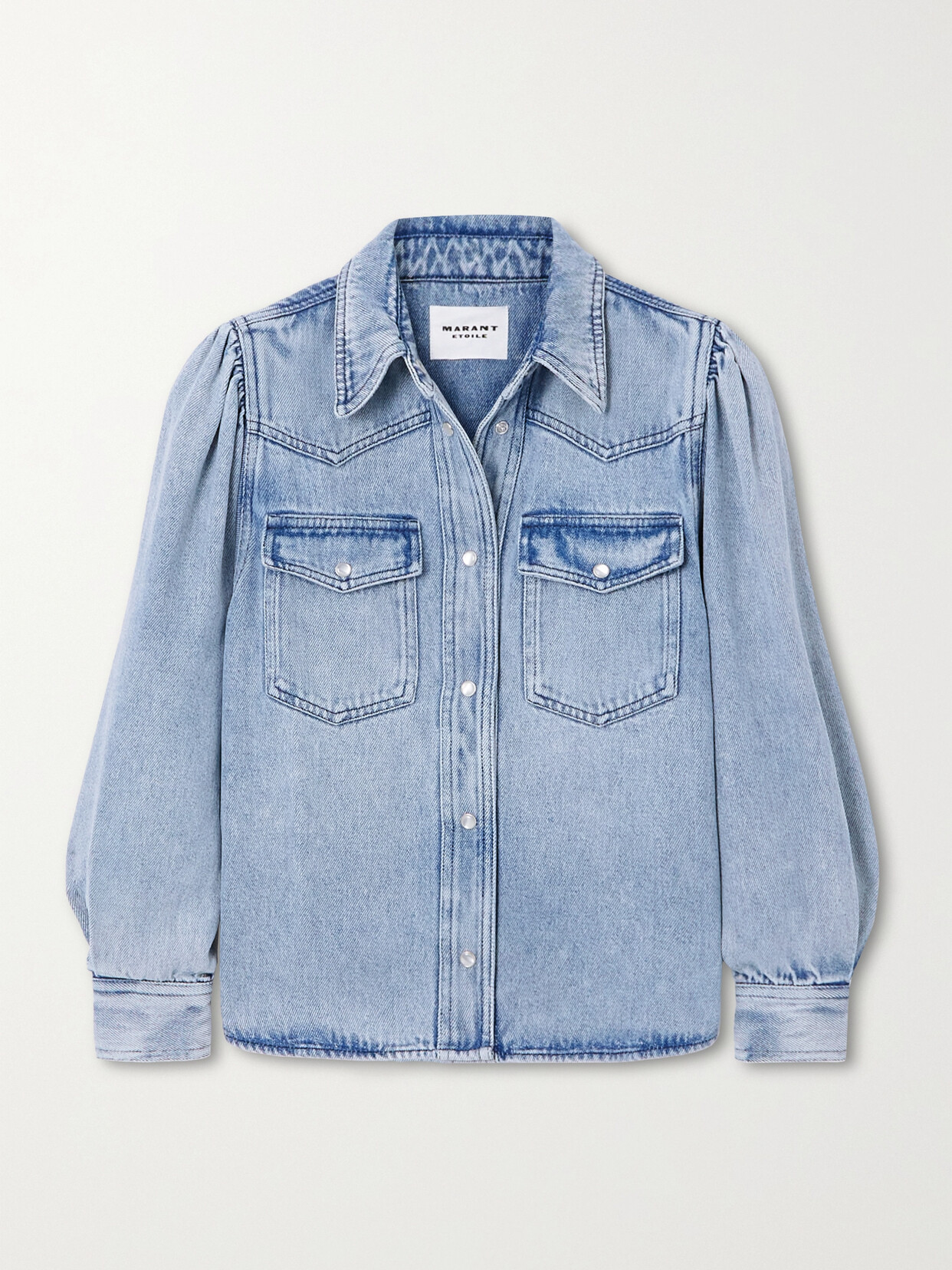 Marant Étoile - Tahisse Tencel Lyocell-denim Shirt - Blue