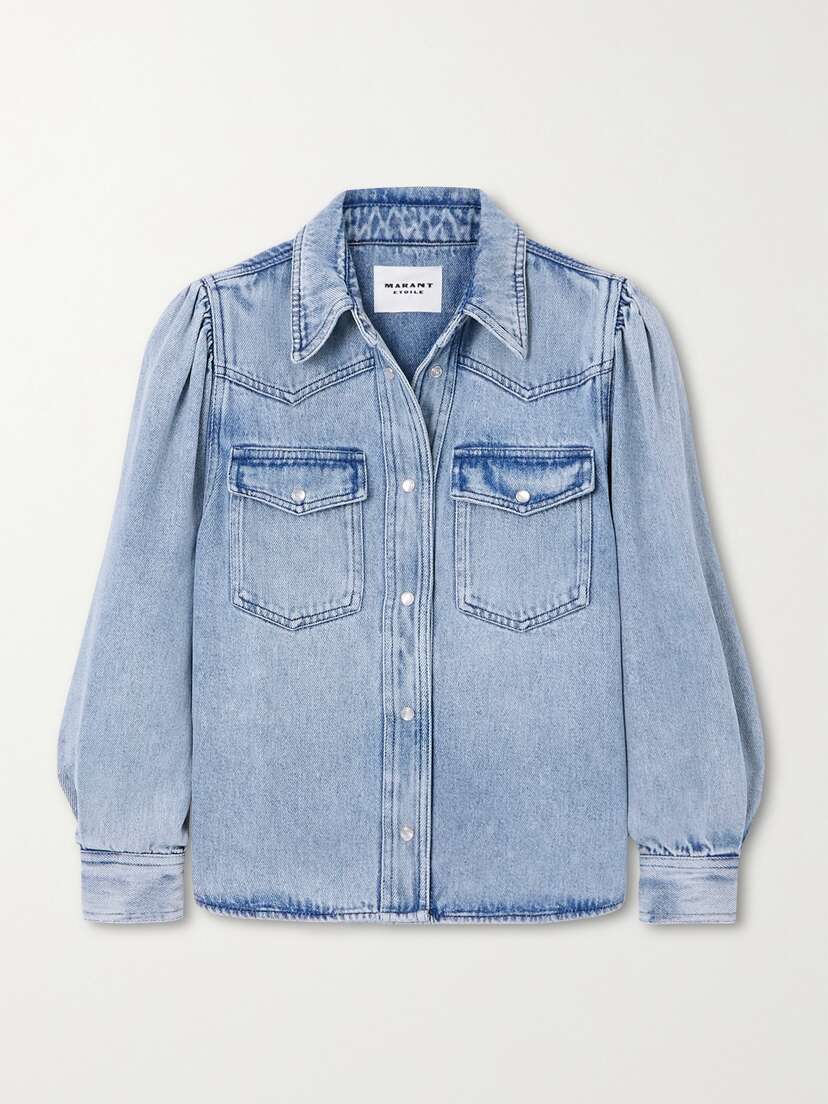 Marant Étoile Tahisse Tencel Lyocell-denim Shirt