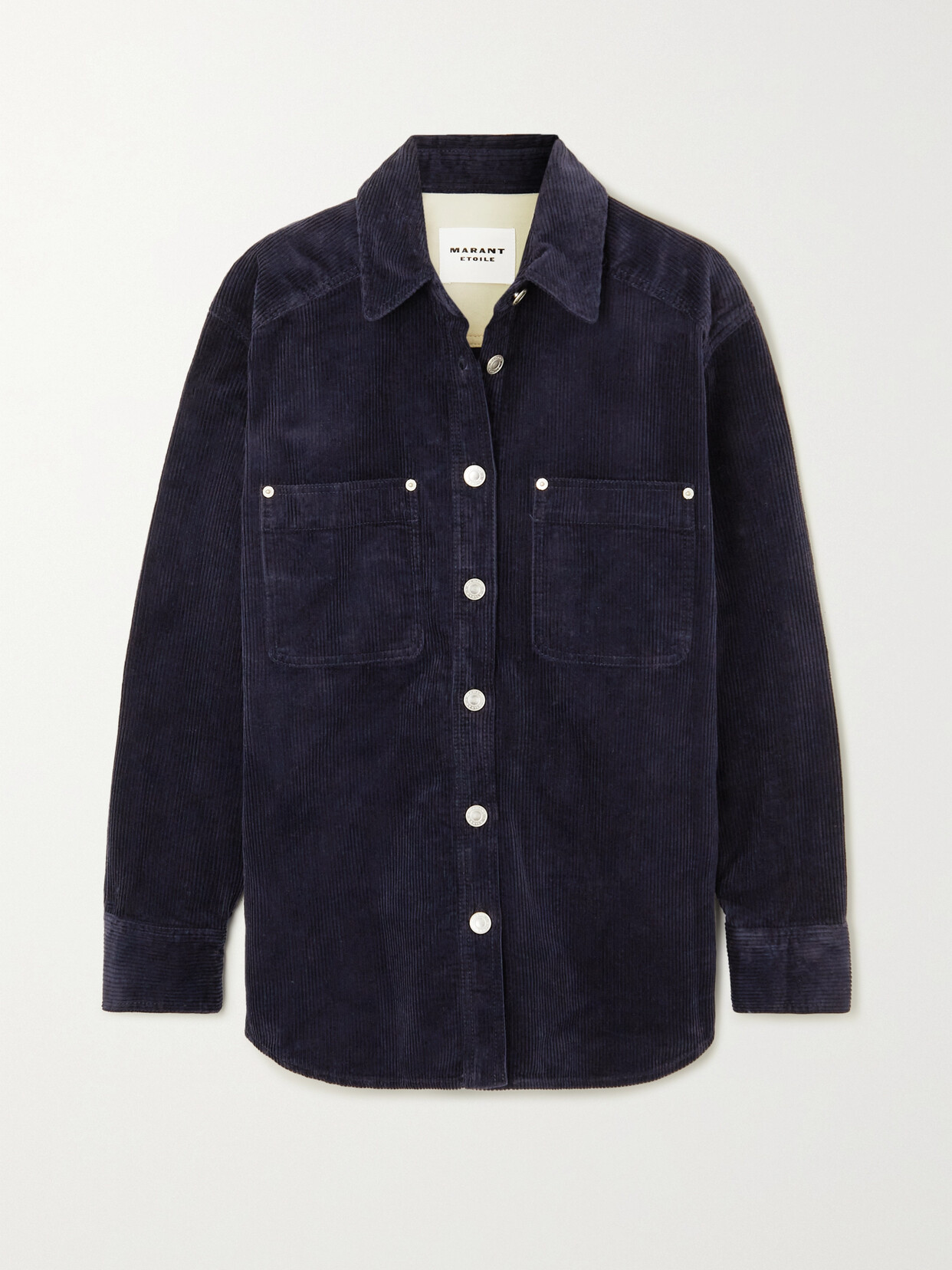 Marant Étoile - Randal Cotton And Linen-blend Corduroy Shirt - Blue