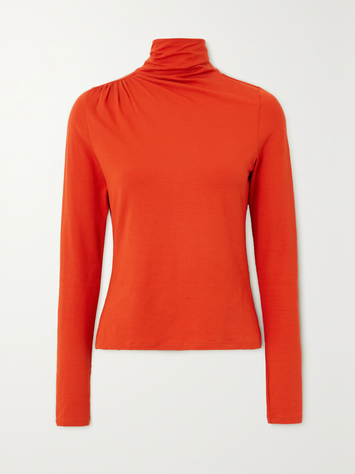 Marant Étoile - Lou Jersey Turtleneck Top - Orange