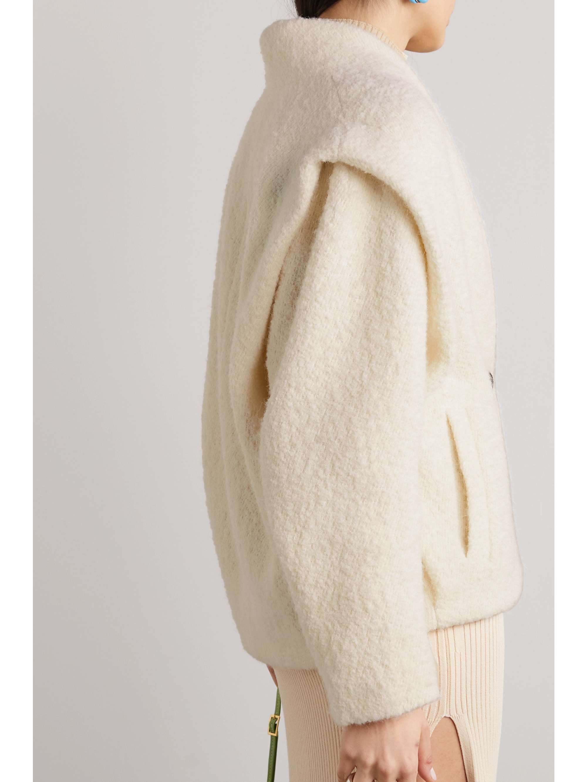 MARANT ÉTOILE Drogo brushed knitted jacket