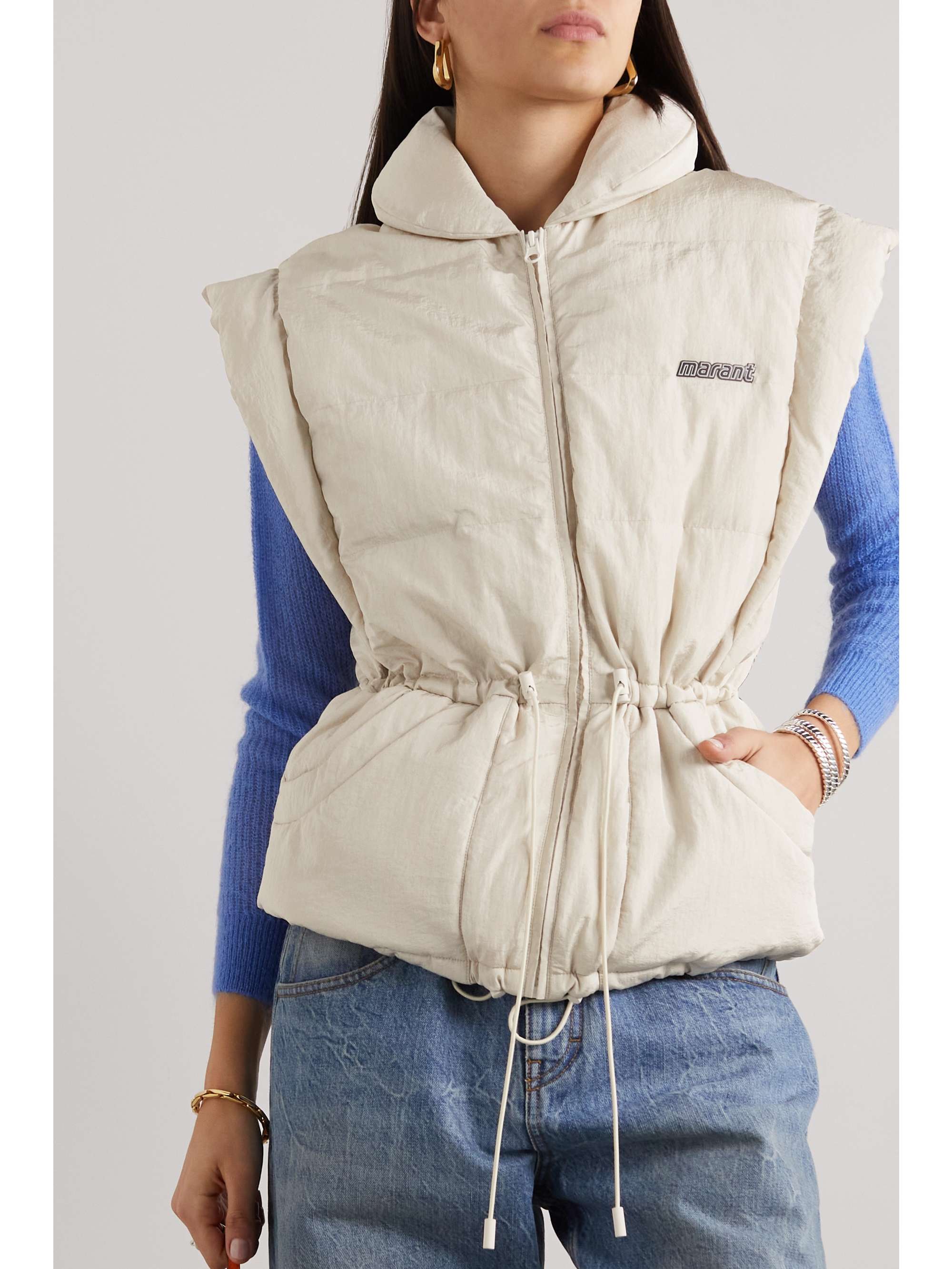 MARANT ÉTOILE Toby padded shell vest