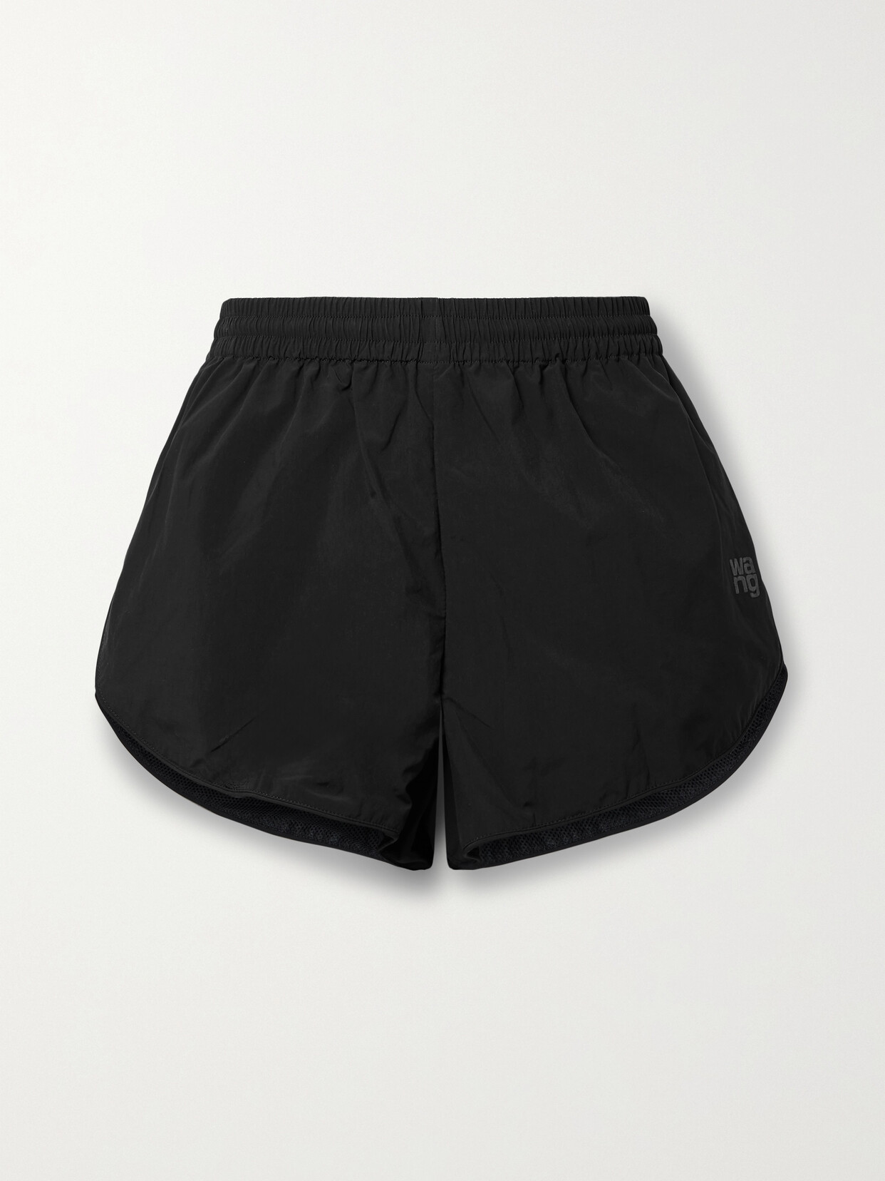 alexanderwang.t - Printed Shell Shorts - Black