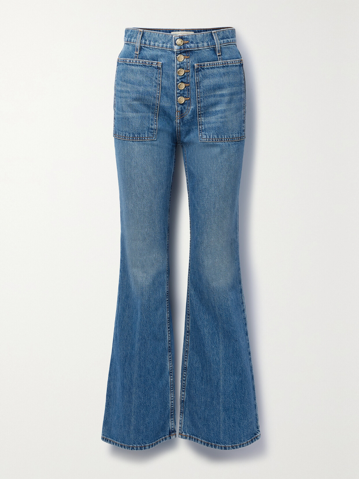 Ulla Johnson - The Lou High-rise Flared Jeans - Blue