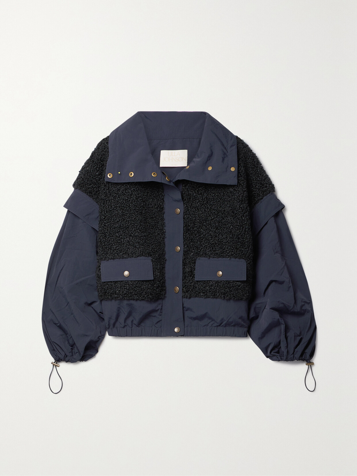 Ulla Johnson - Aidan Shell And Fleece Jacket - Blue