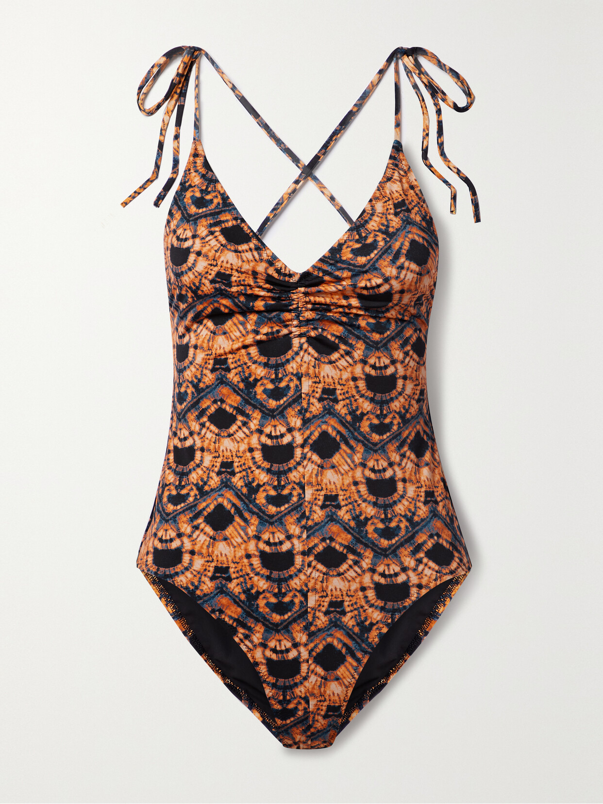 Ulla Johnson - Dali Ruched Printed Swimsuit - Multi