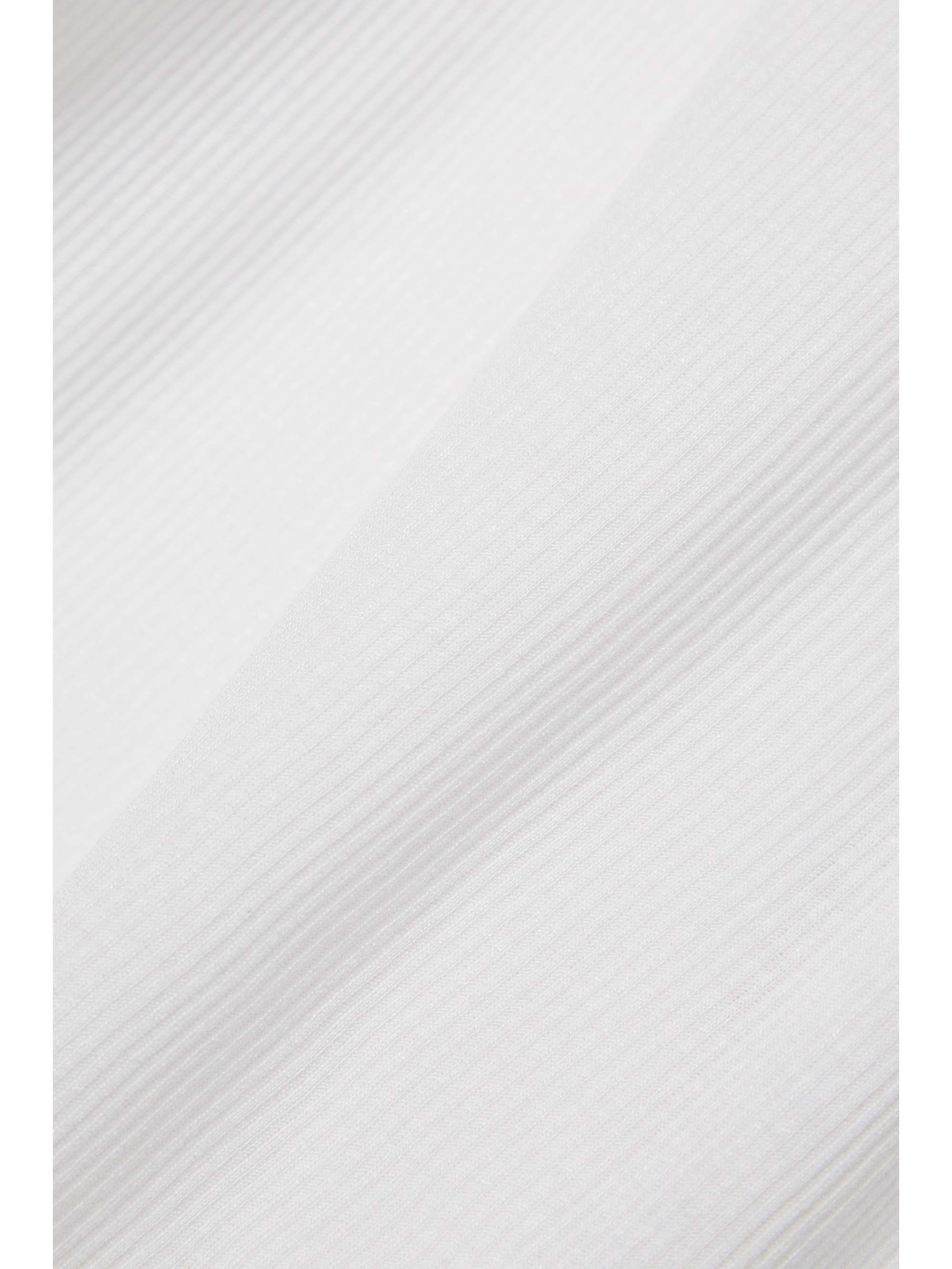 AGOLDE Abbie ribbed stretch-jersey T-shirt