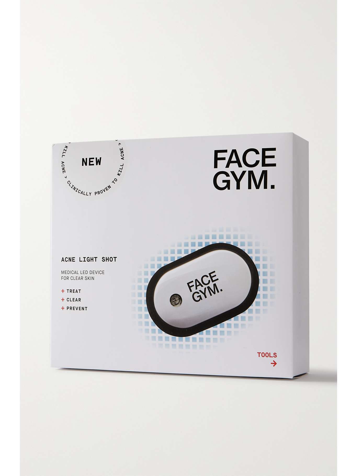 FACEGYM Acne Light Shot LED Face Mask NETAPORTER