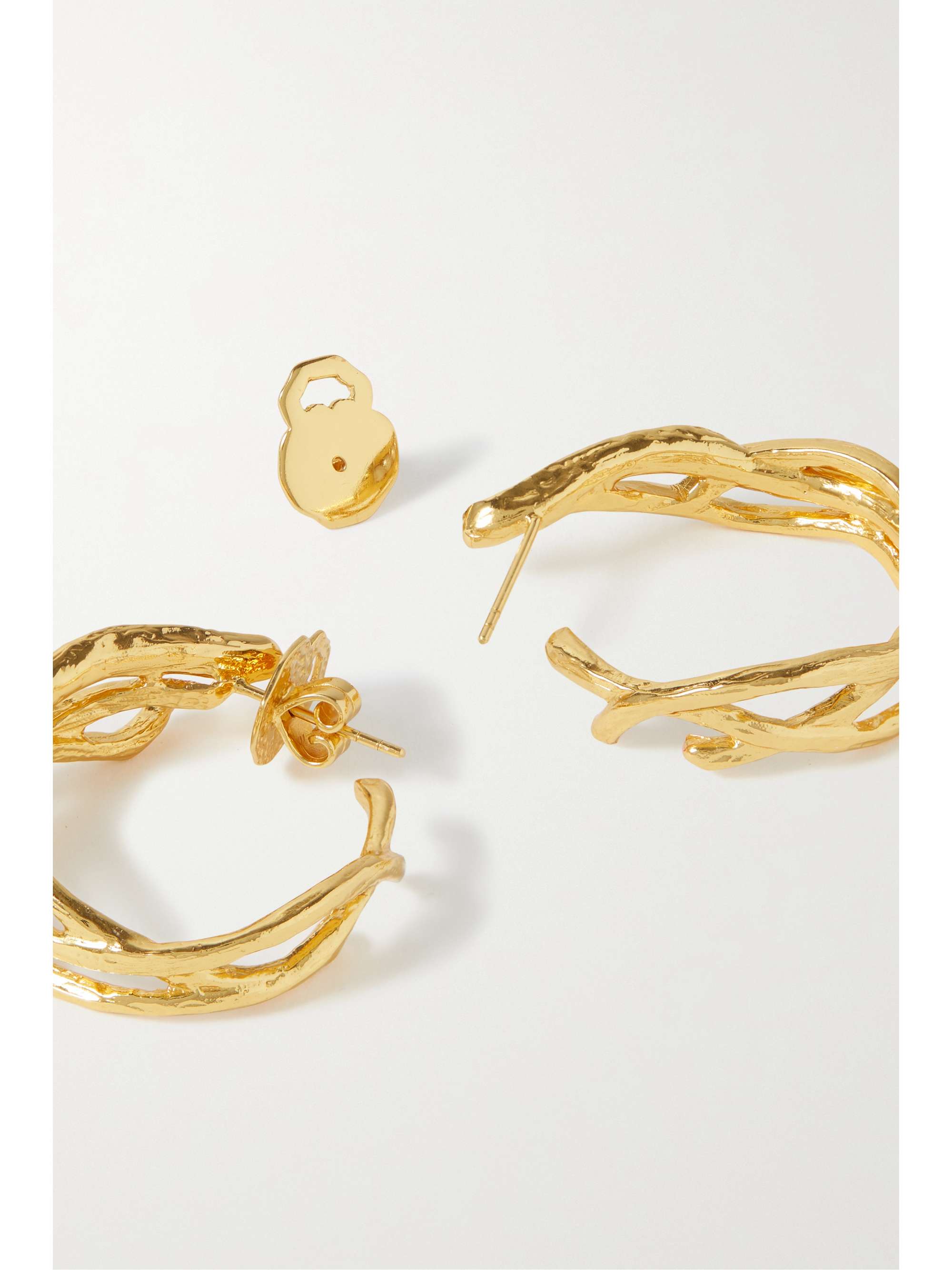 PACHAREE Rark gold-plated pearl earrings