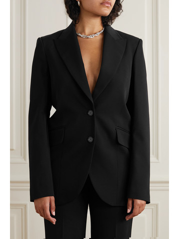 Stella McCartney + NET SUSTAIN stretch-wool twill blazer