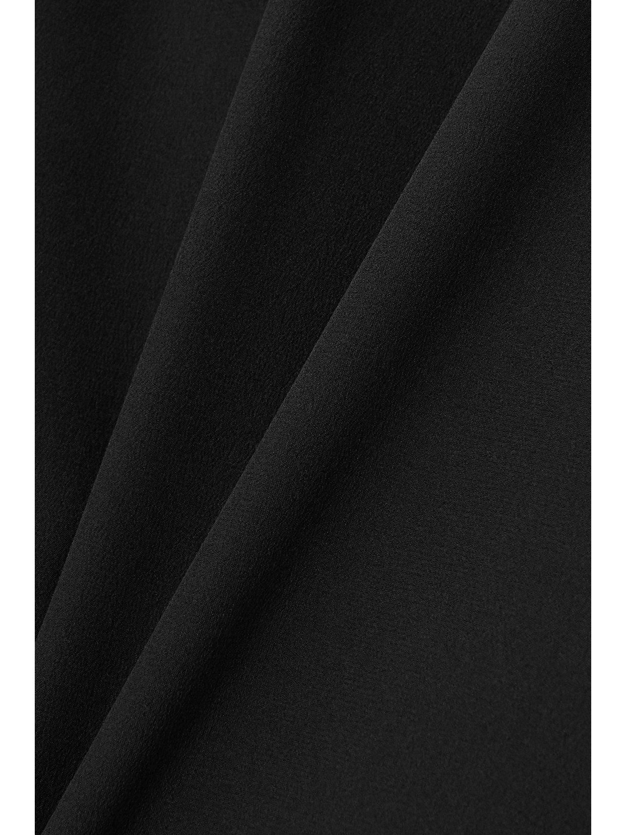 Stella Mccartney + Net Sustain Eva Silk Crepe De Chine Blouse In Black