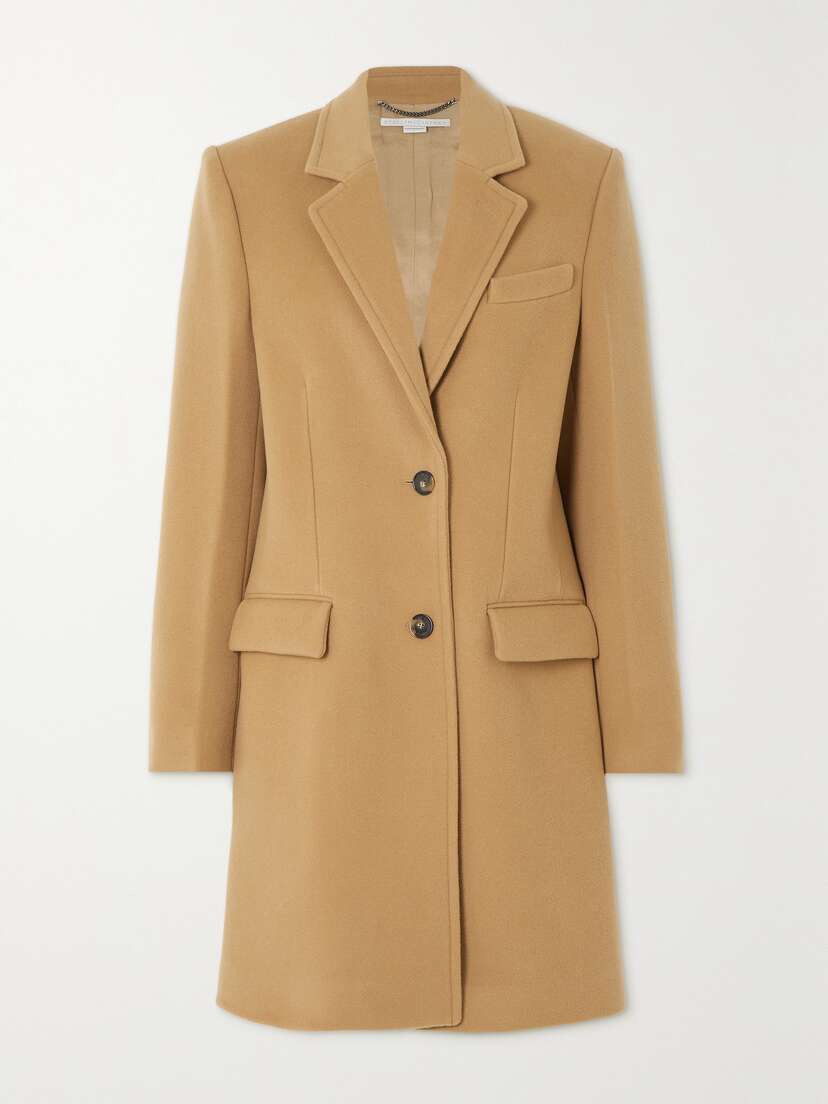 Stella McCartney + Net Sustain Bryce Wool Coat