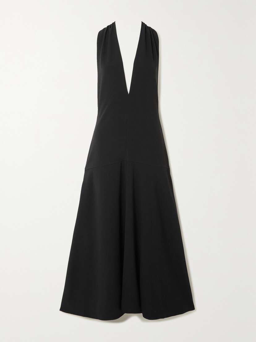 Proenza Schouler Twist-back Stretch-crepe Maxi Dress