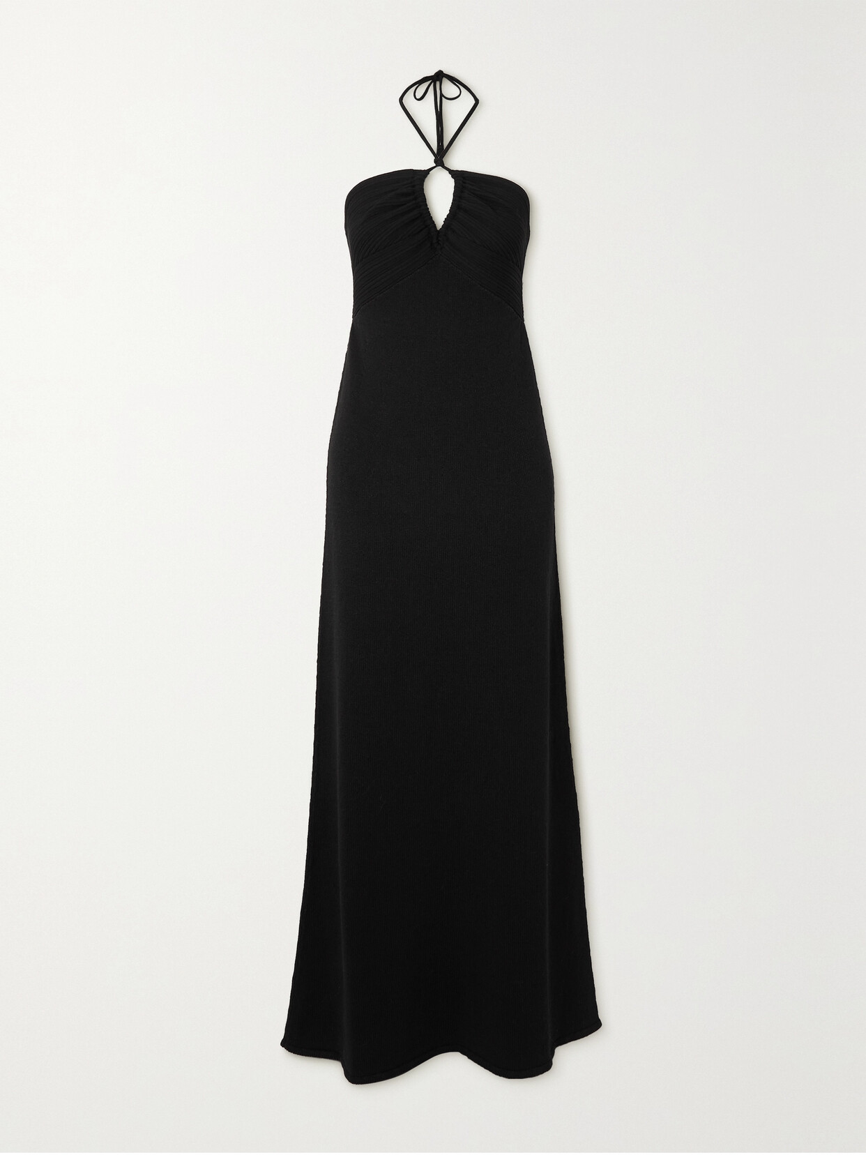 PROENZA SCHOULER COTTON-BLEND HALTERNECK MAXI DRESS