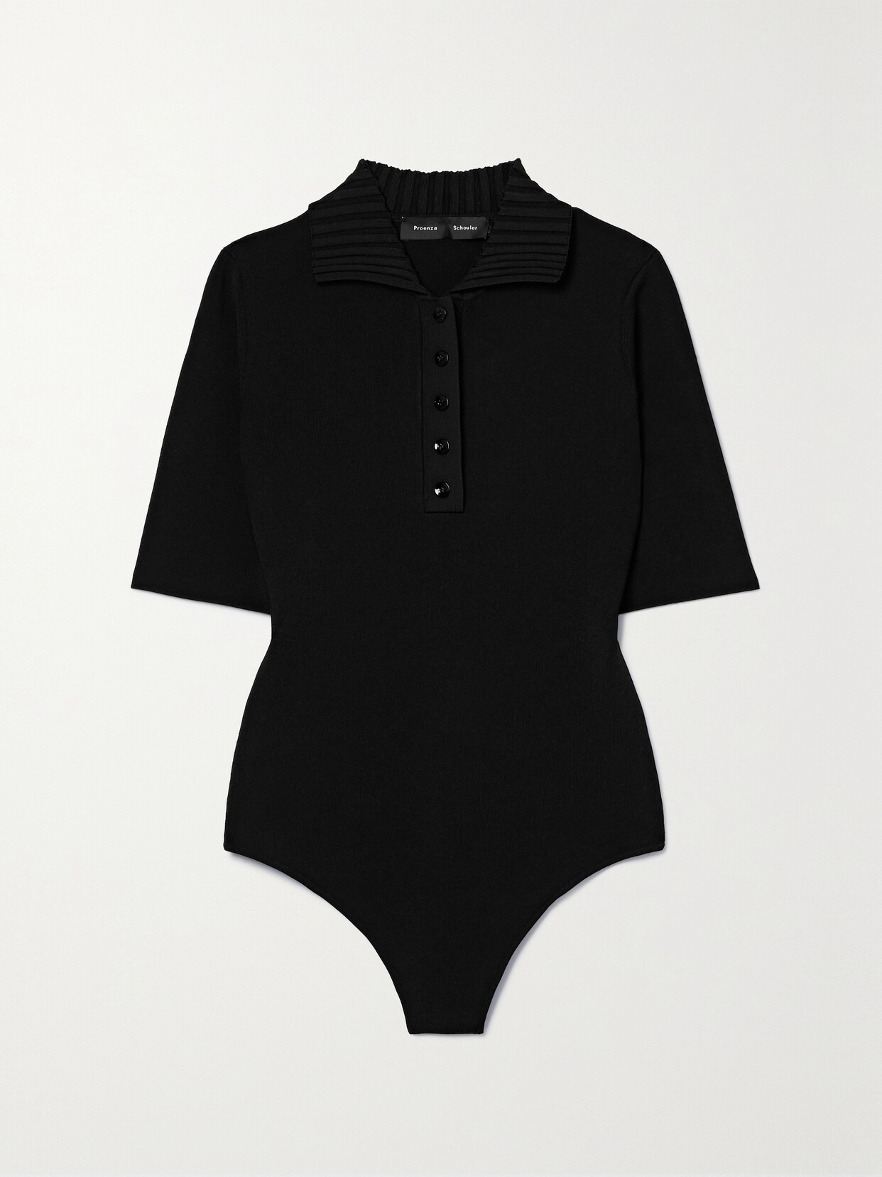 Proenza Schouler - Stretch-knit Bodysuit - Black