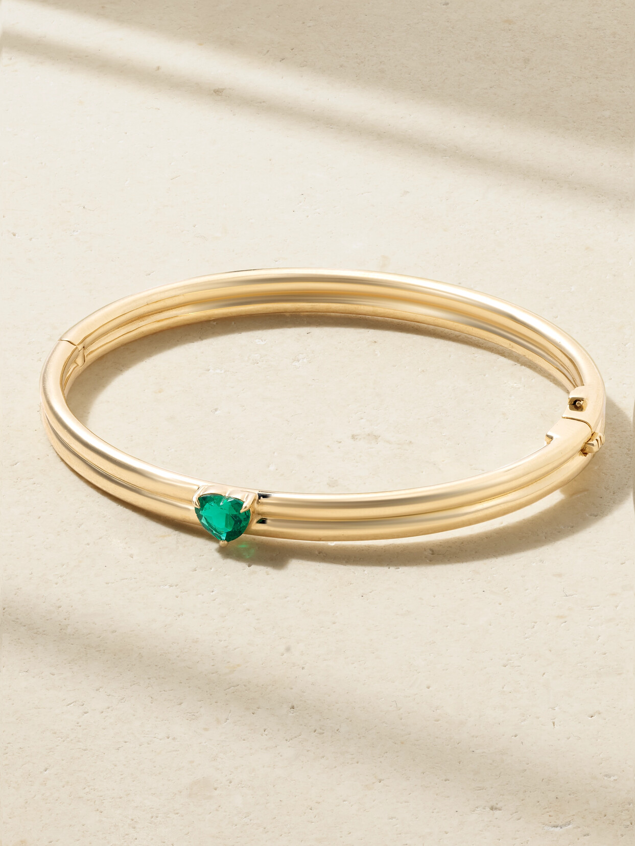 Anita Ko Gia 18-karat Gold Emerald Bracelet