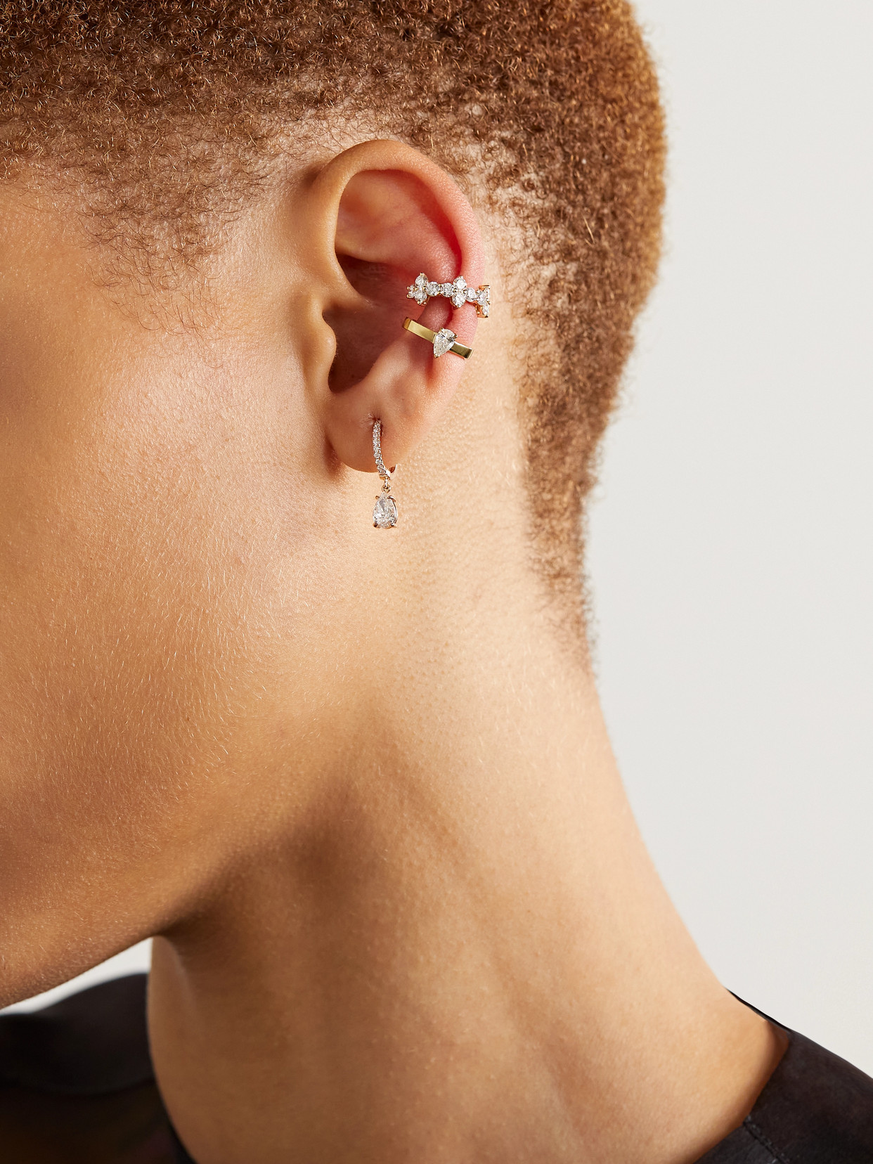 Anita Ko 18-karat Gold Diamond Ear Cuff In Gold