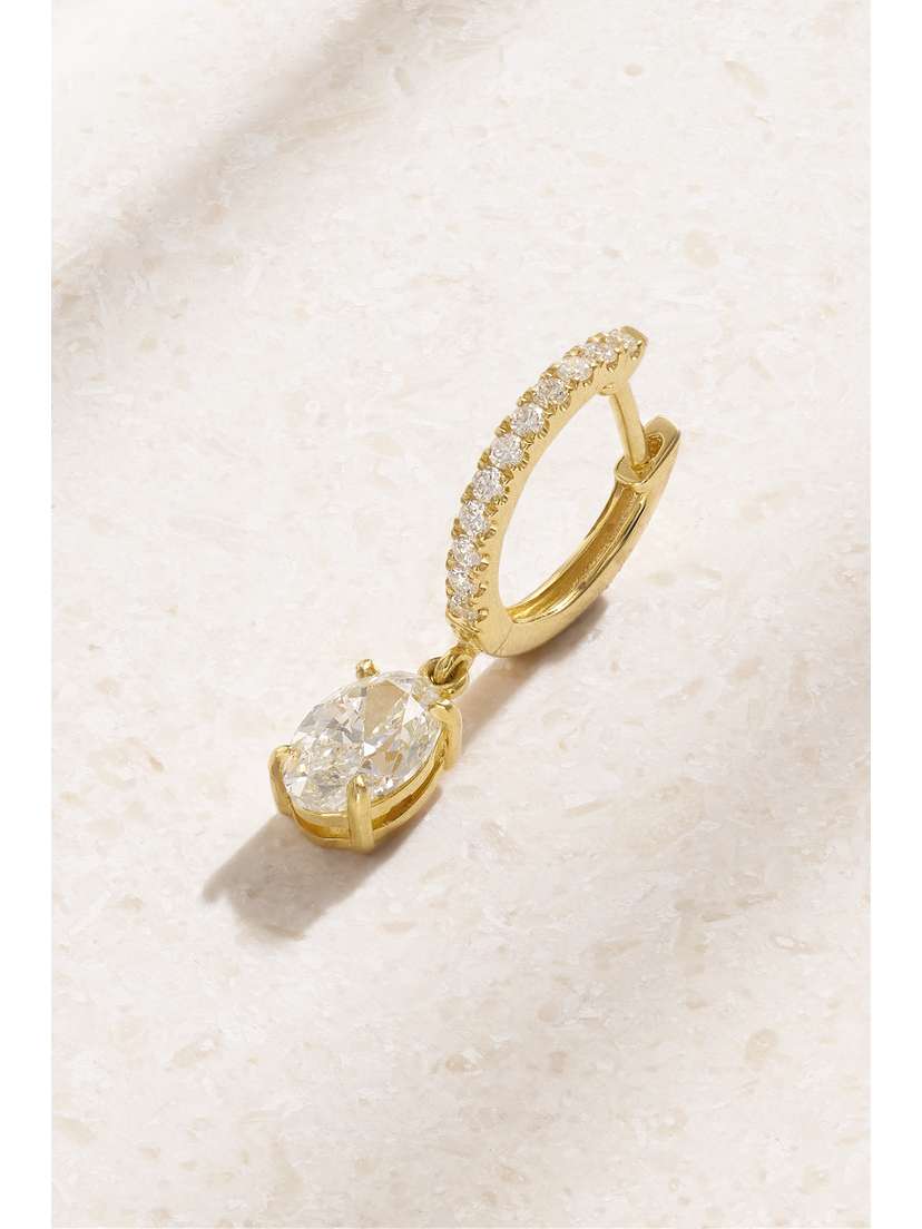 Anita Ko 18-karat Gold Diamond Single Earring