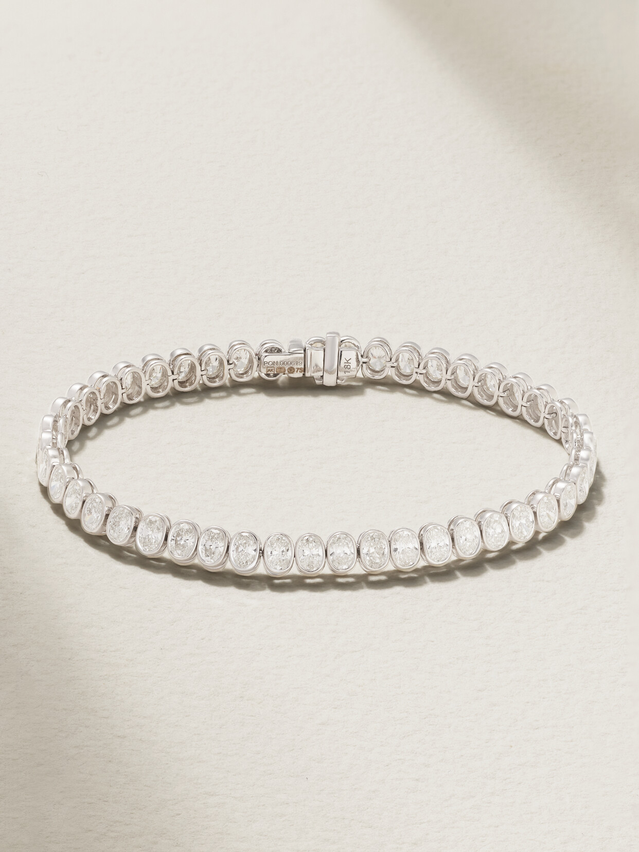 Anita Ko 18-karat White Gold Diamond Tennis Bracelet