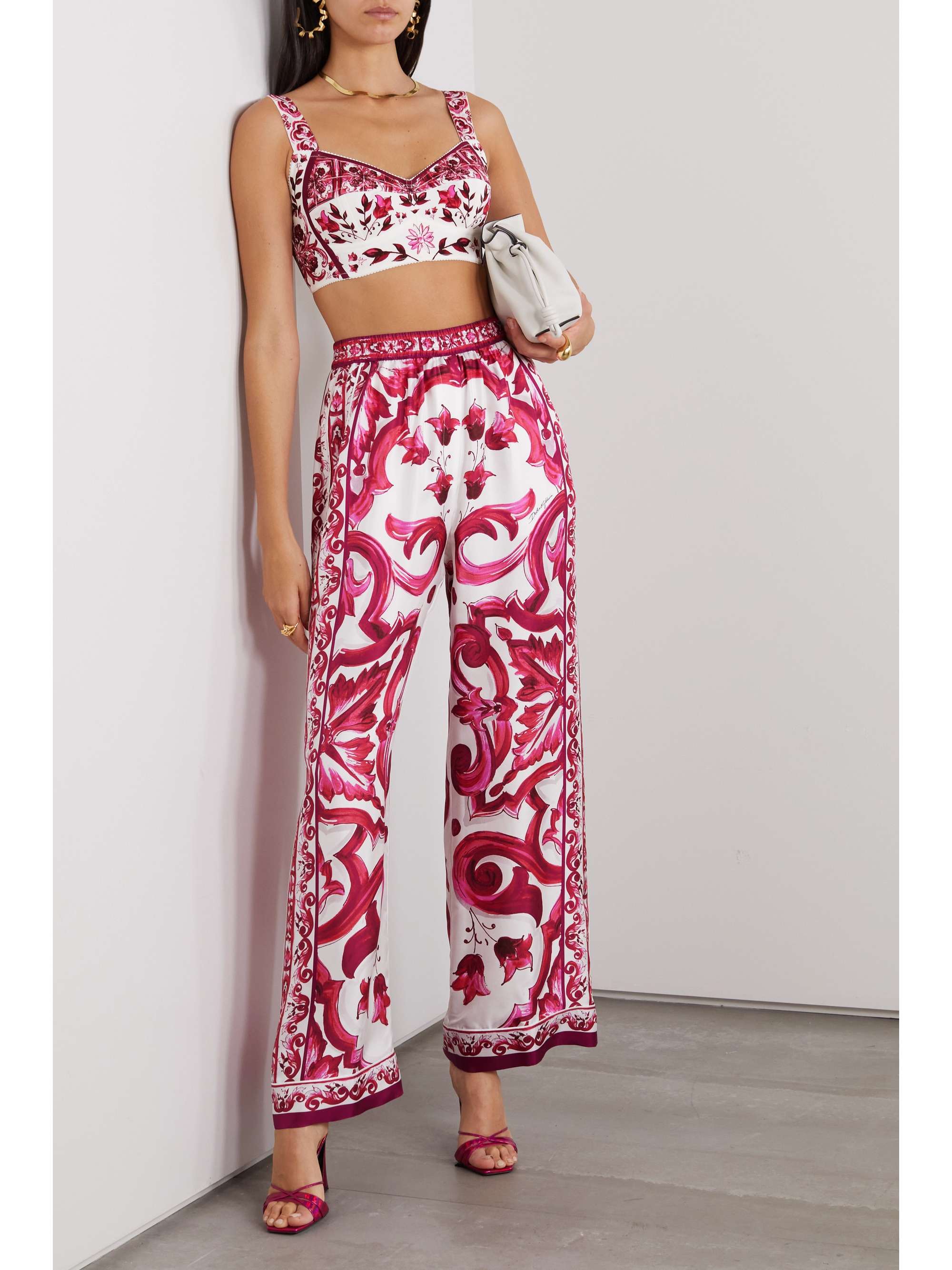 Dolce and gabbana bustier top sales