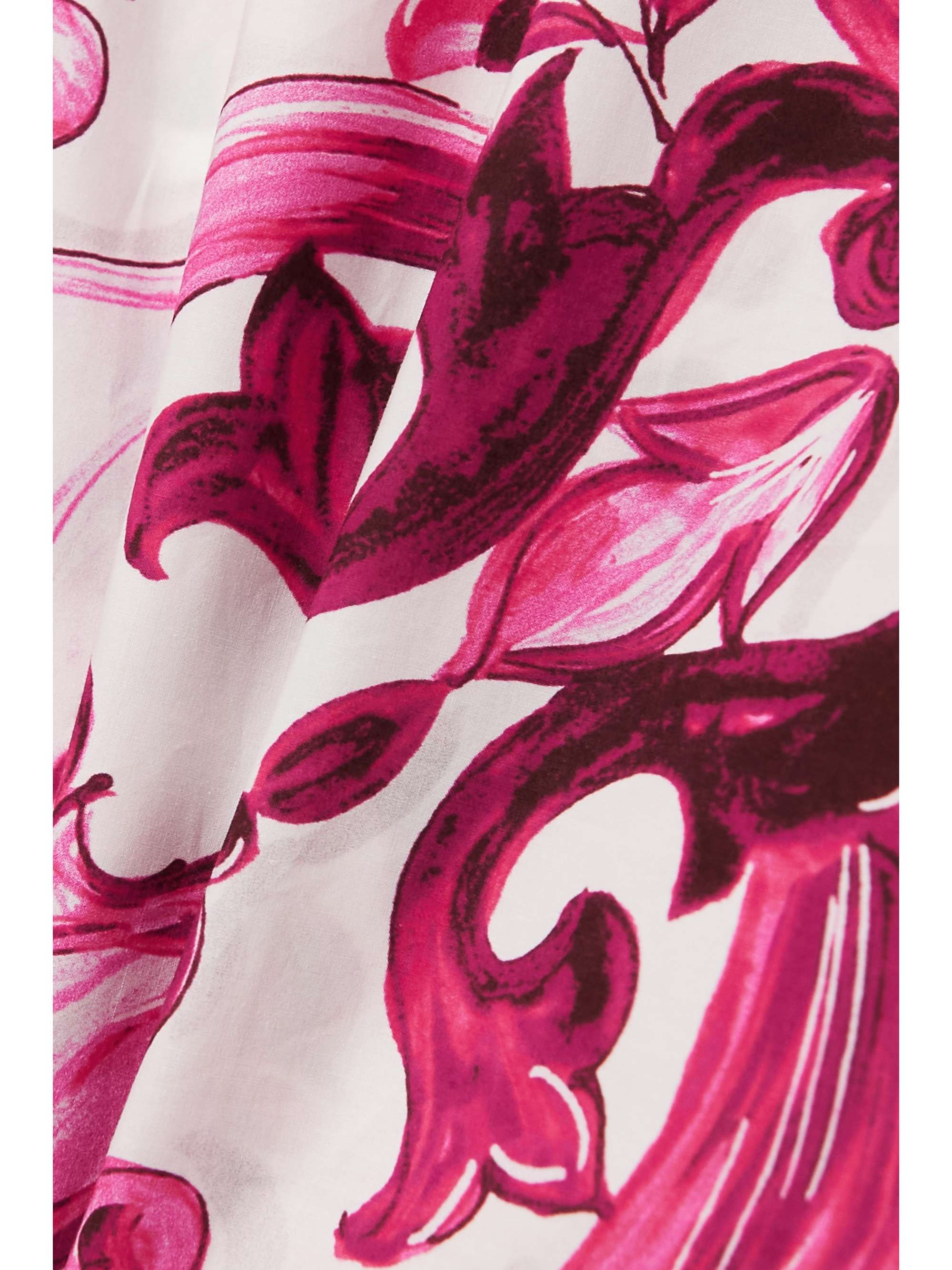 DOLCE&GABBANA Printed cotton-poplin shirt