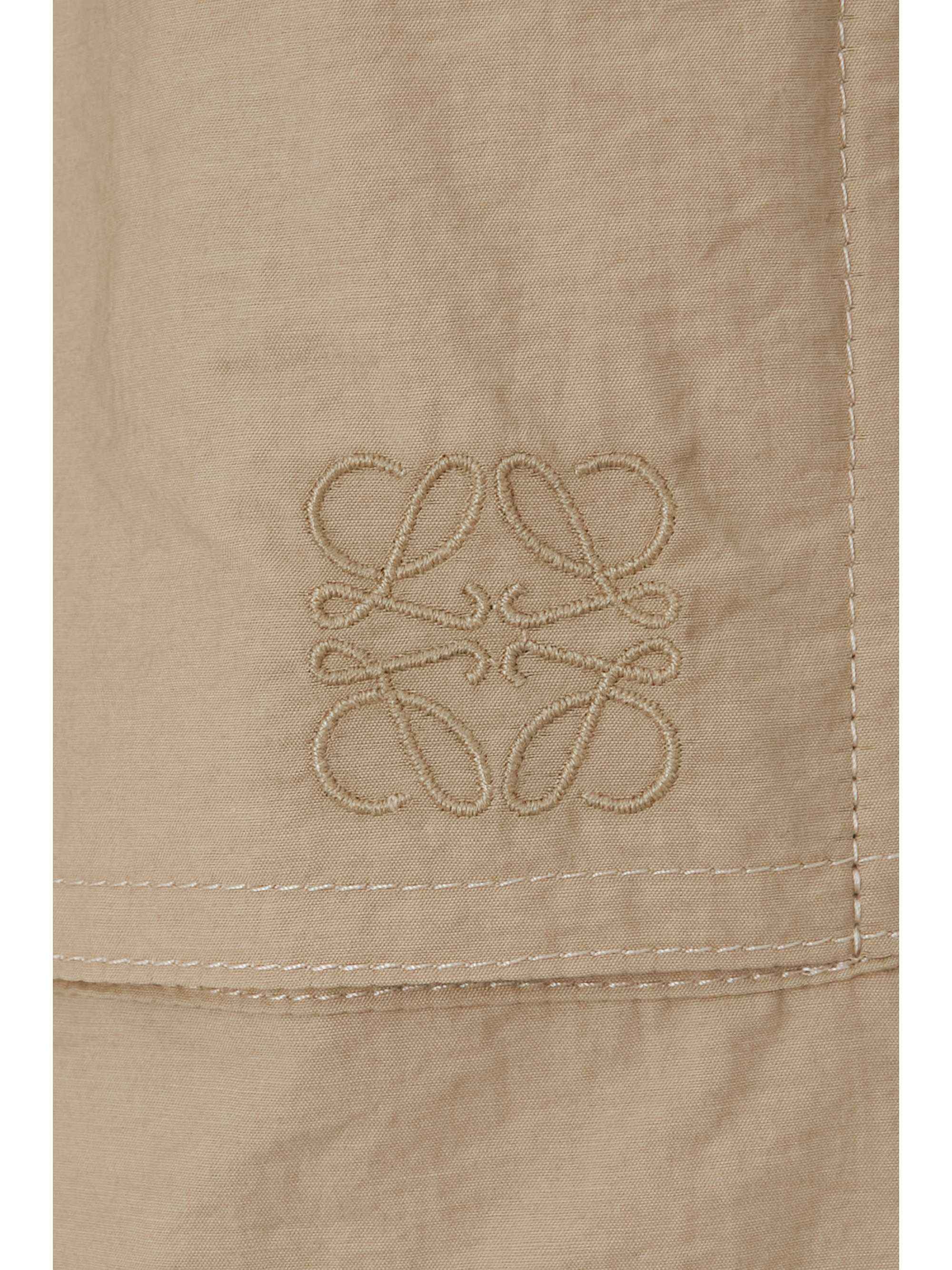 LOEWE + Paula's Ibiza cotton-blend poplin shorts