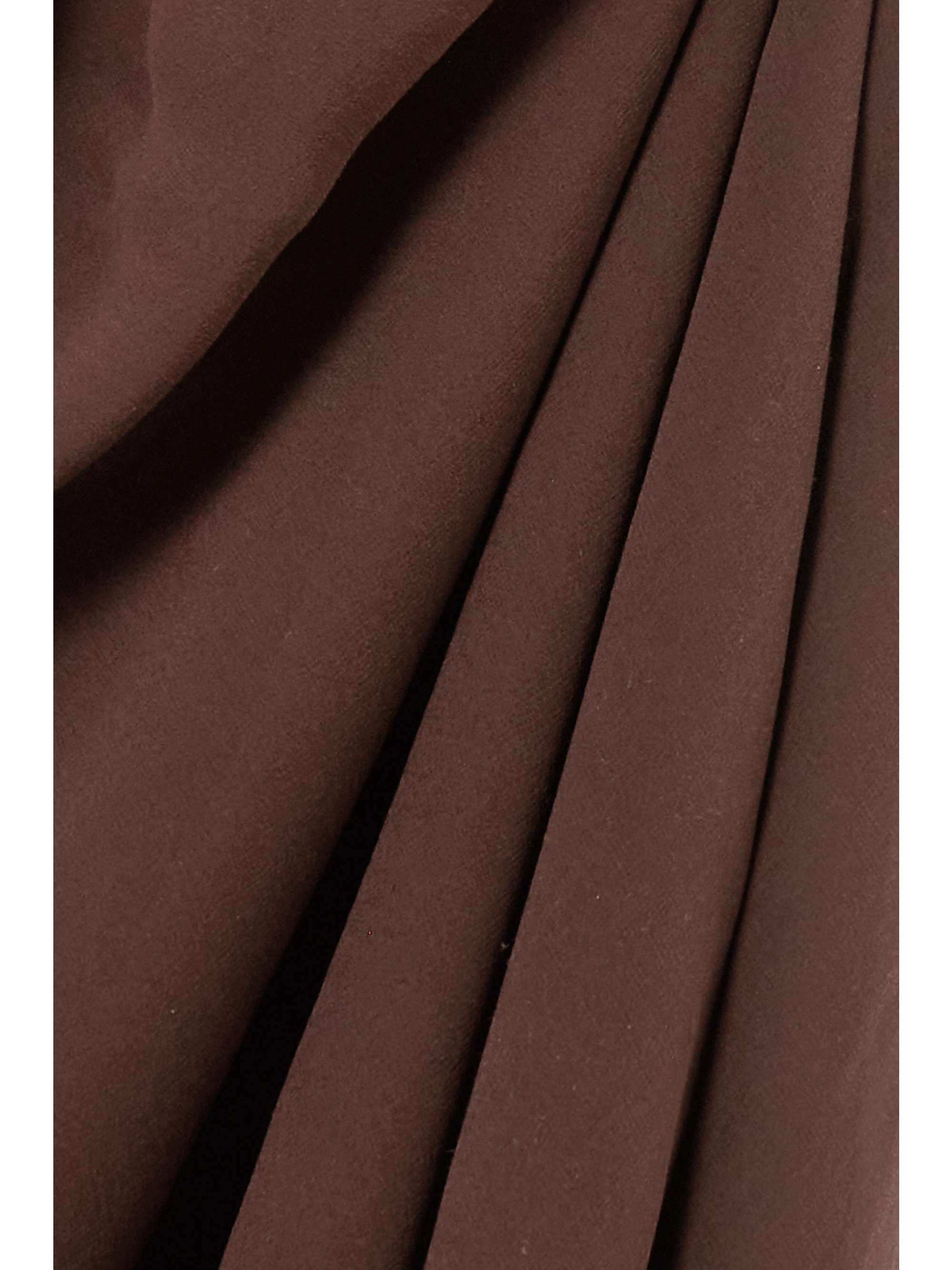 LOEWE + Paula's Ibiza belted tasseled silk-georgette maxi dress