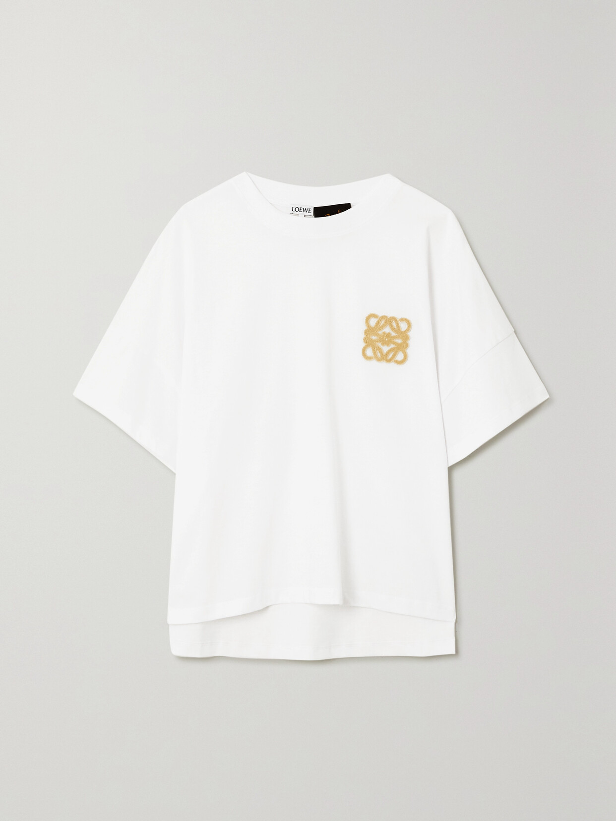 Loewe - + Paula's Ibiza Anagram Appliquéd Cotton-jersey T-shirt - White