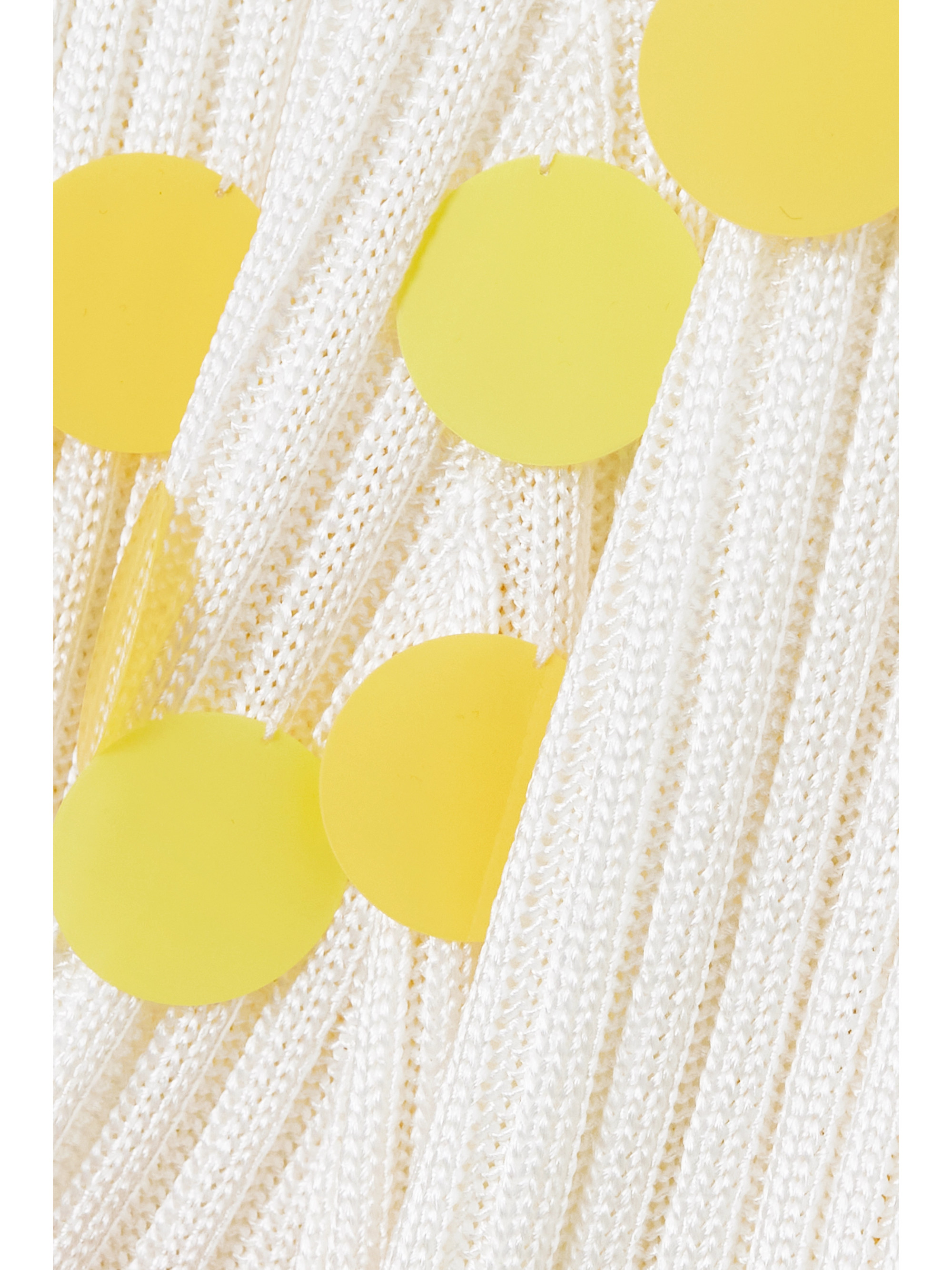 Loewe + Paula's Ibiza sequin-embellished ribbed-knit mini dress thumbnail