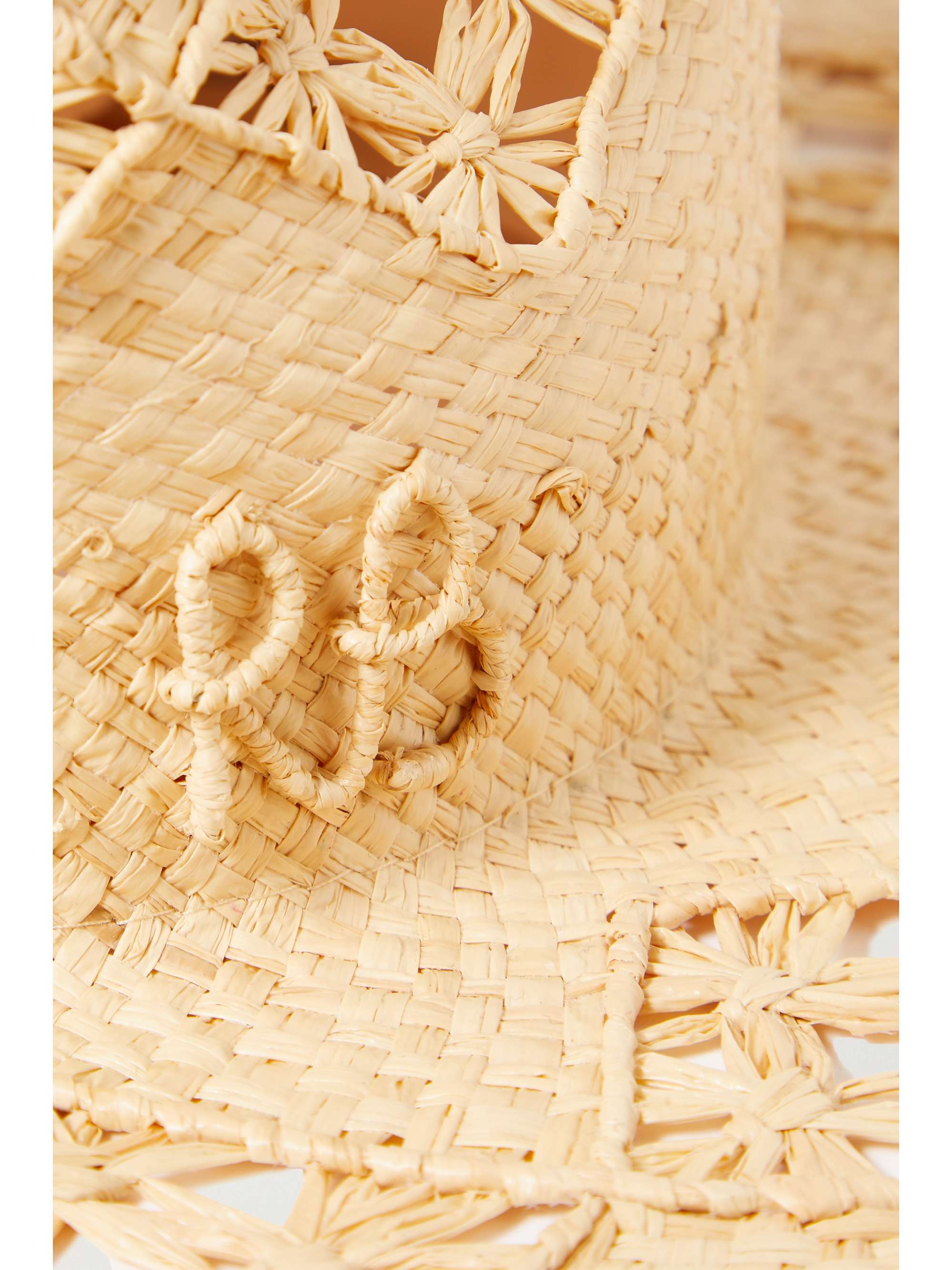 RUSLAN BAGINSKIY Embellished straw fedora