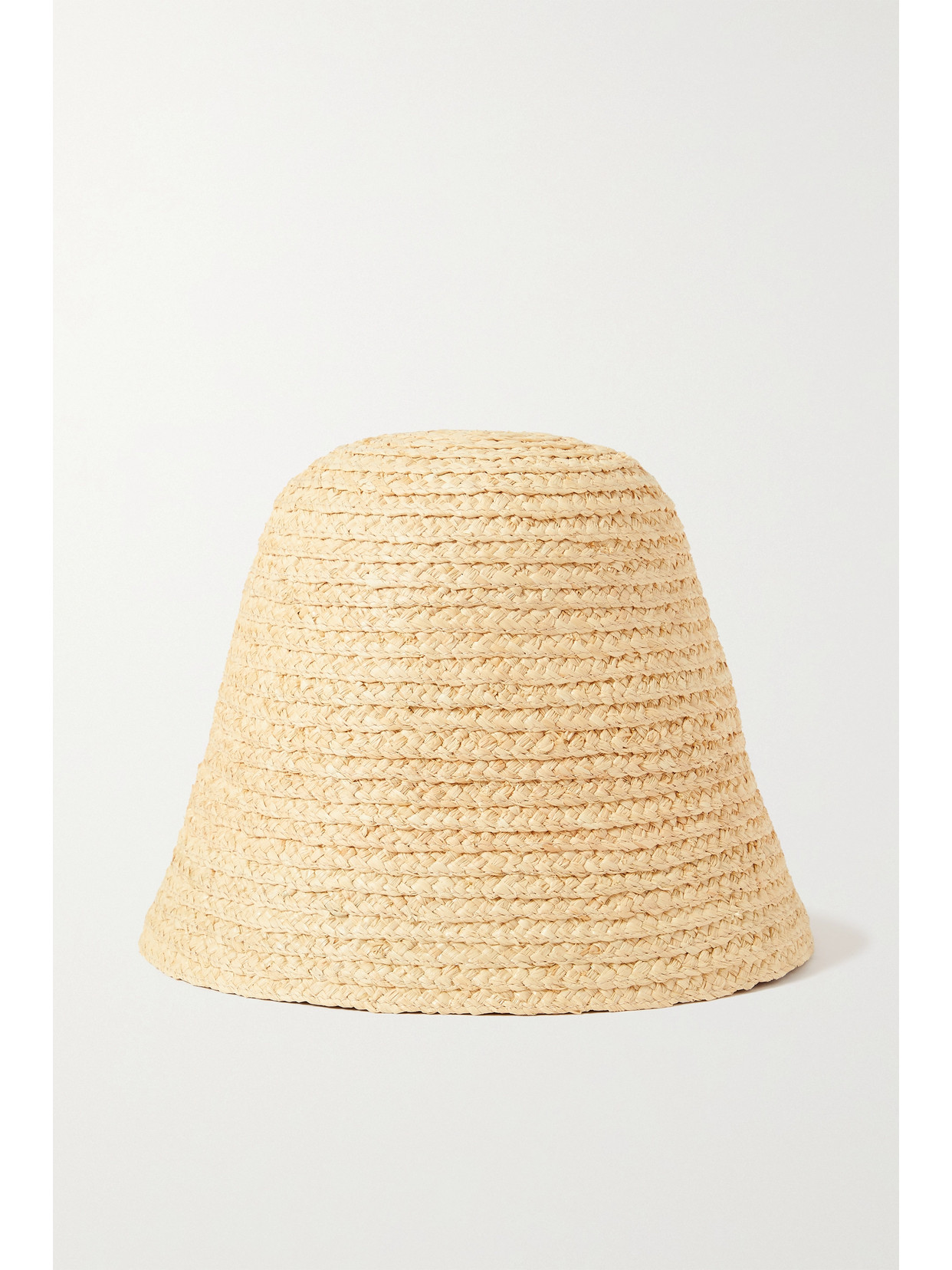 Ruslan Baginskiy Straw Cloche Hat - Neutrals