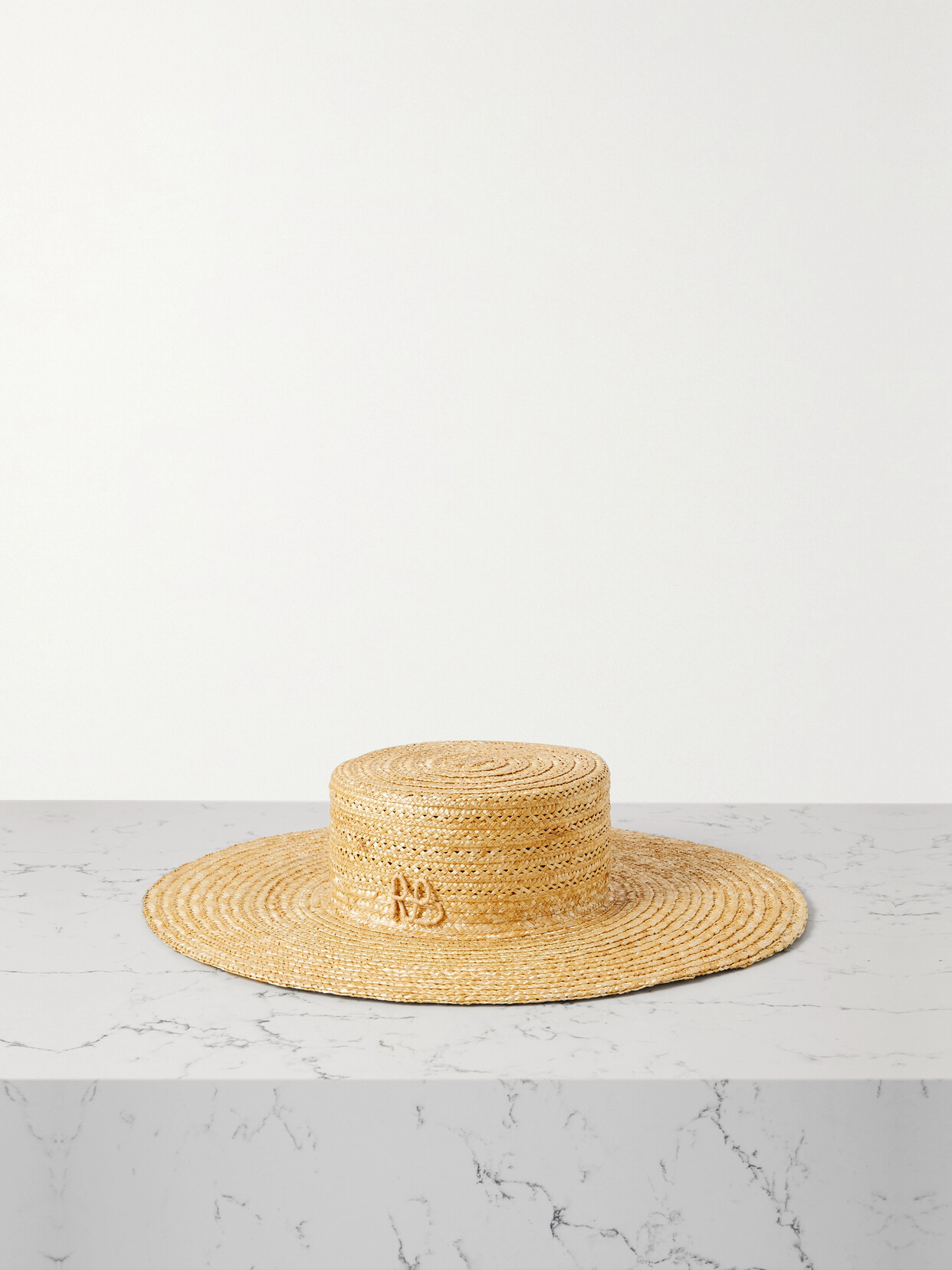 Ruslan Baginskiy - Straw Boater Hat - Neutrals