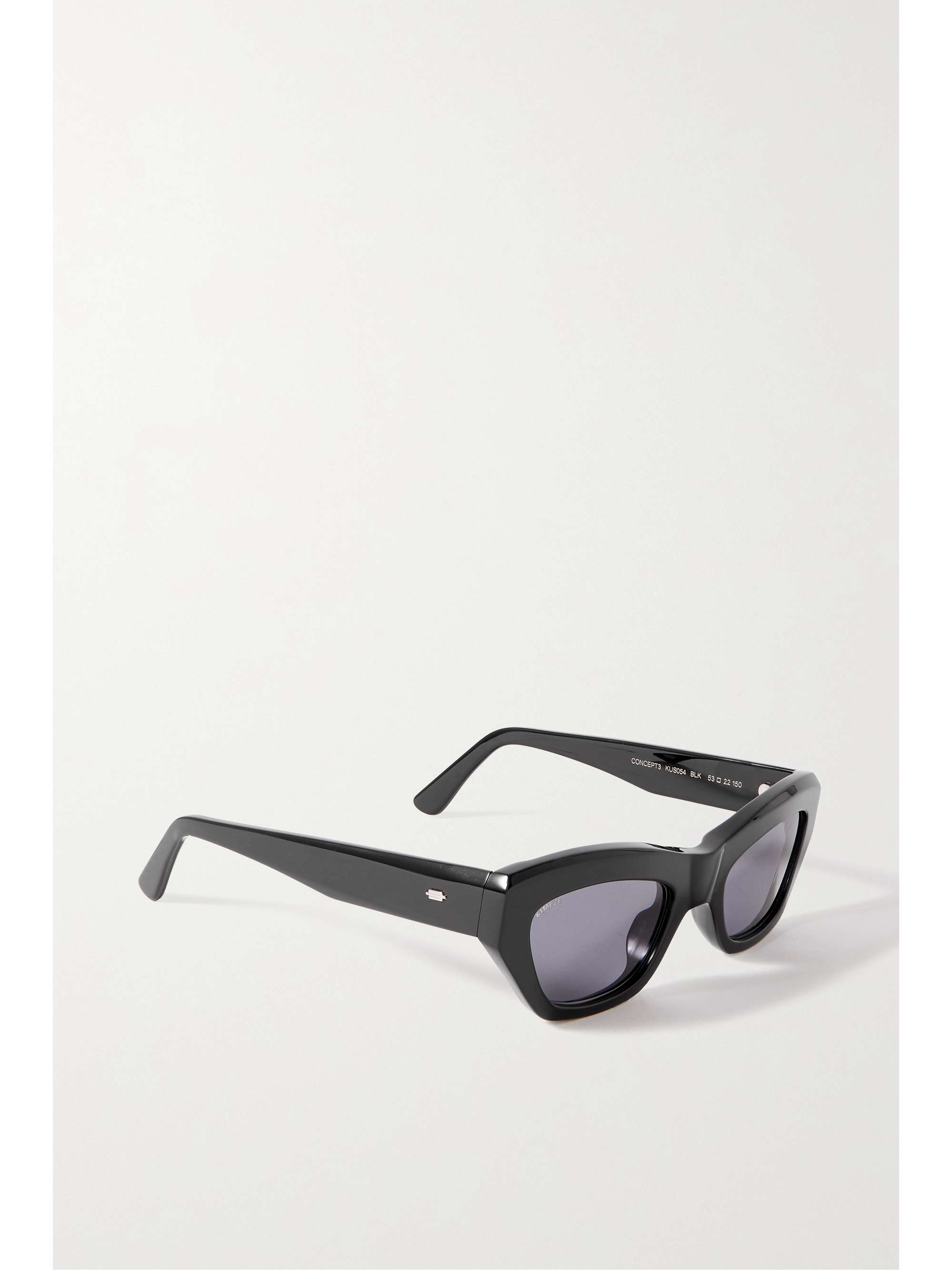 KIMEZE Shallow Sun cat-eye acetate sunglasses