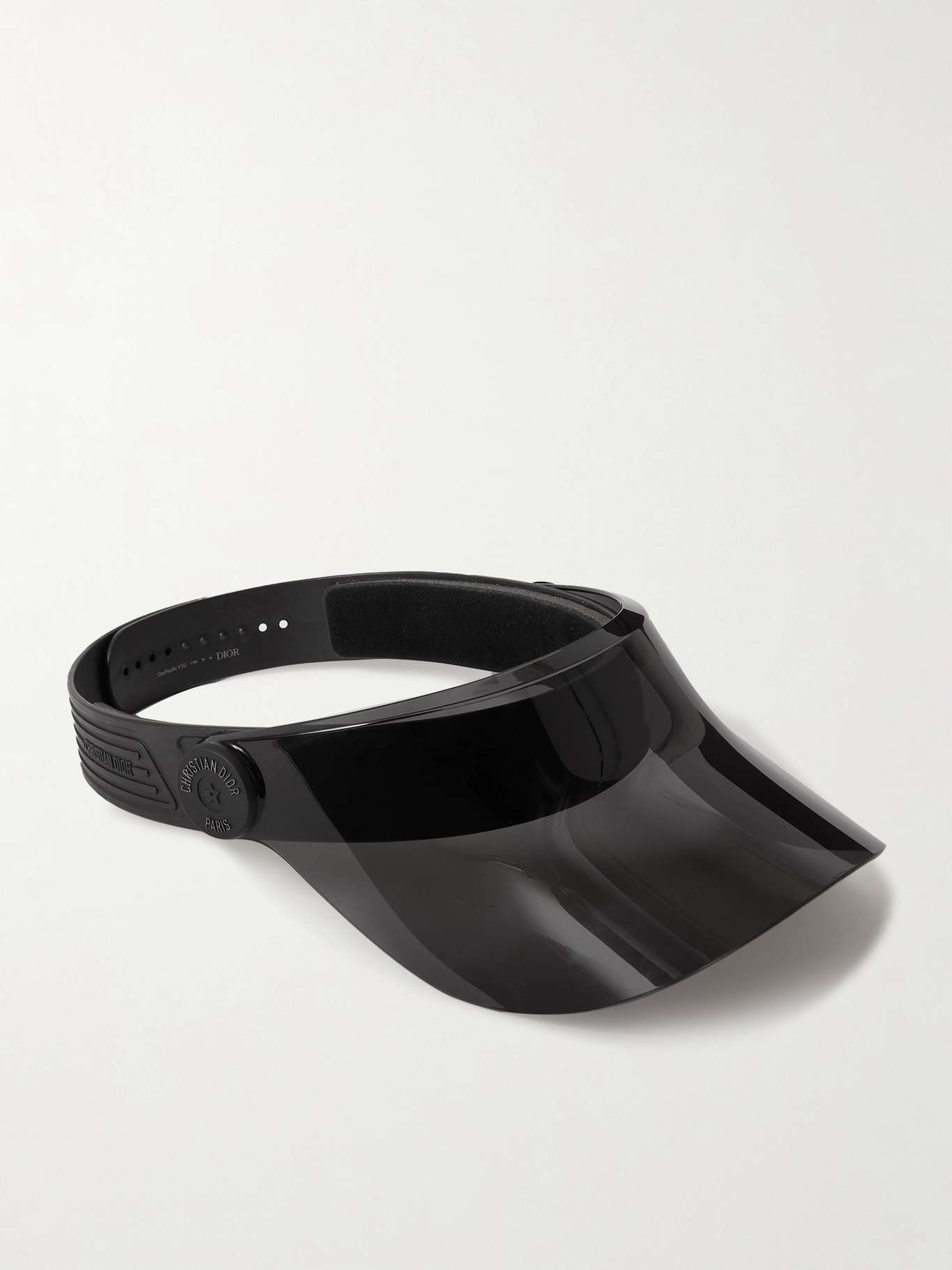 DIOR EYEWEAR DiorPacific V1U Perspex and rubber visor NETAPORTER