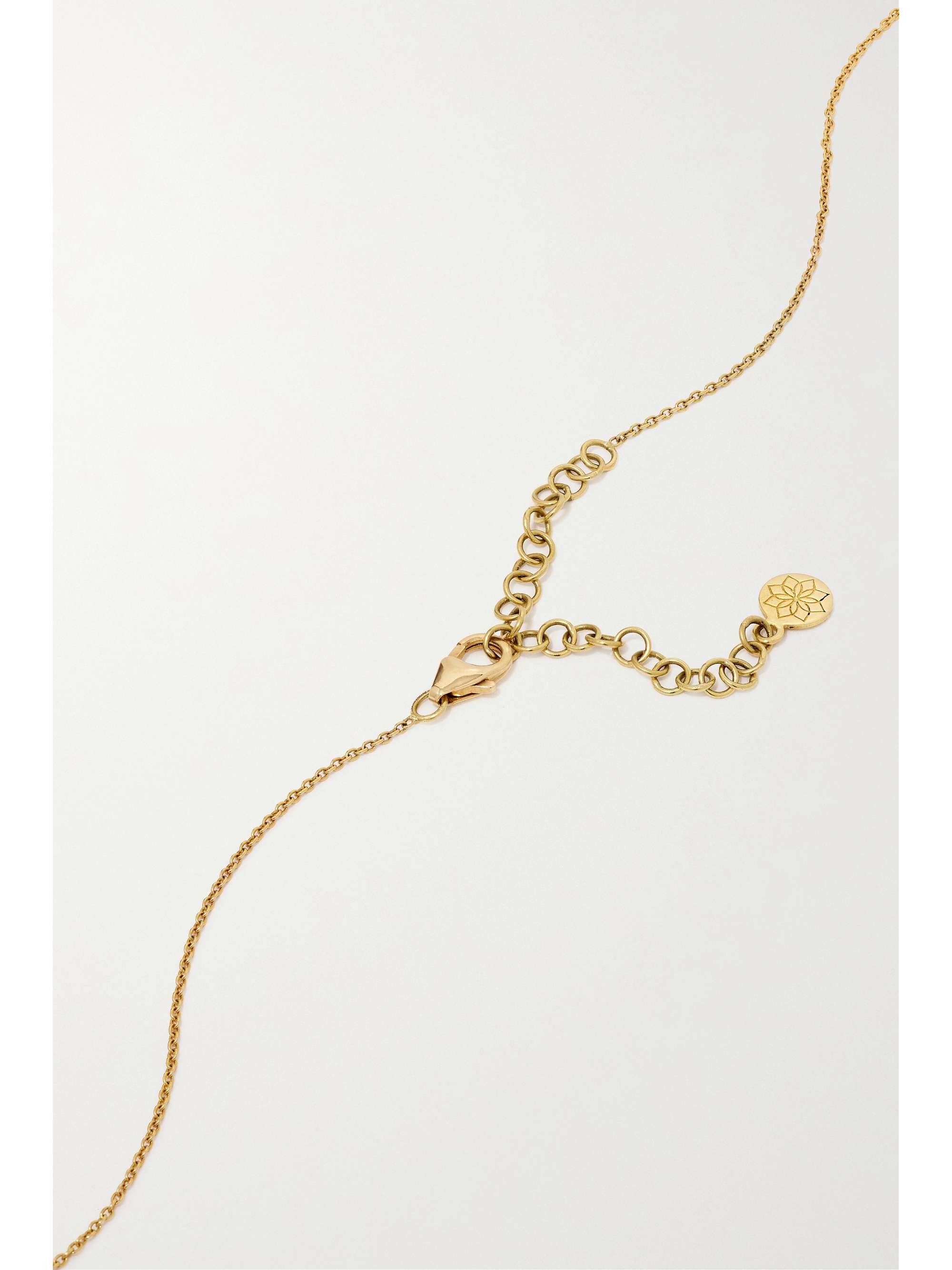AMRAPALI LONDON 18-karat gold, sapphire and diamond necklace