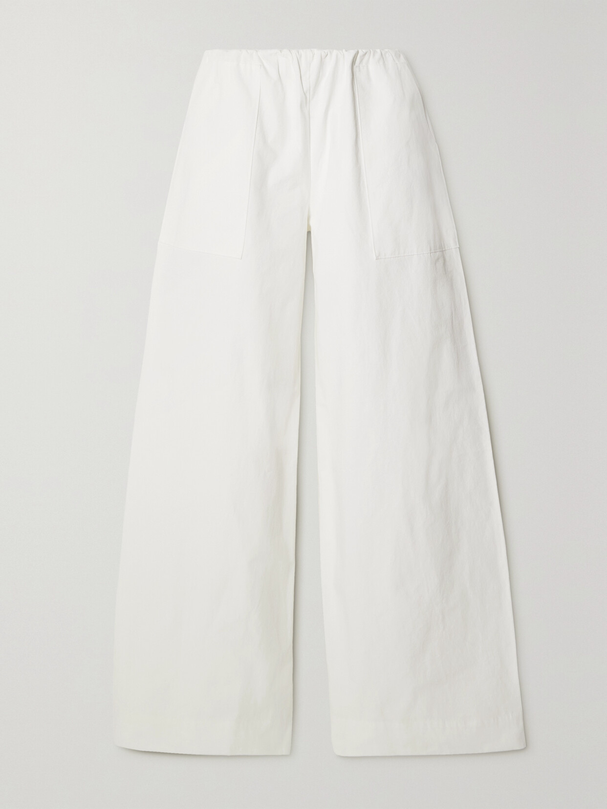 Christopher Esber - Column Cotton Pants - White