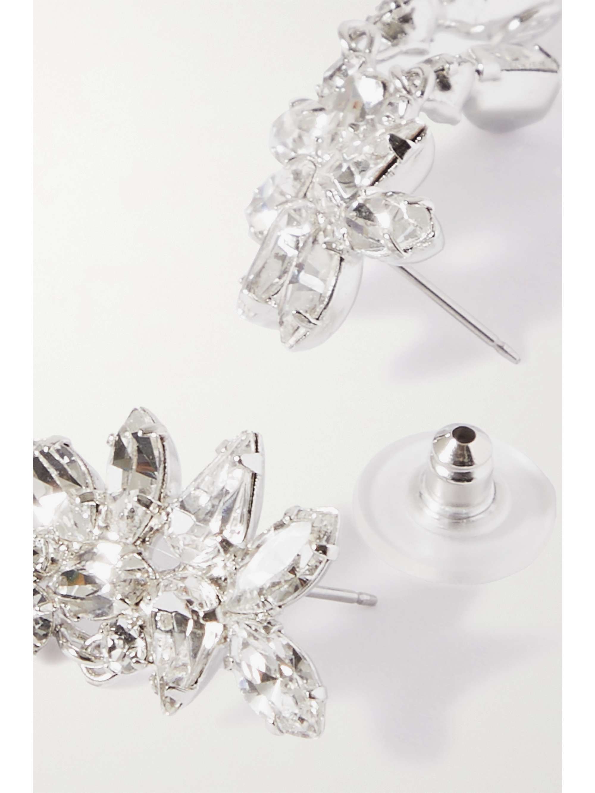 JENNIFER BEHR + NET SUSTAIN Delias silverplated Swarovski crystal