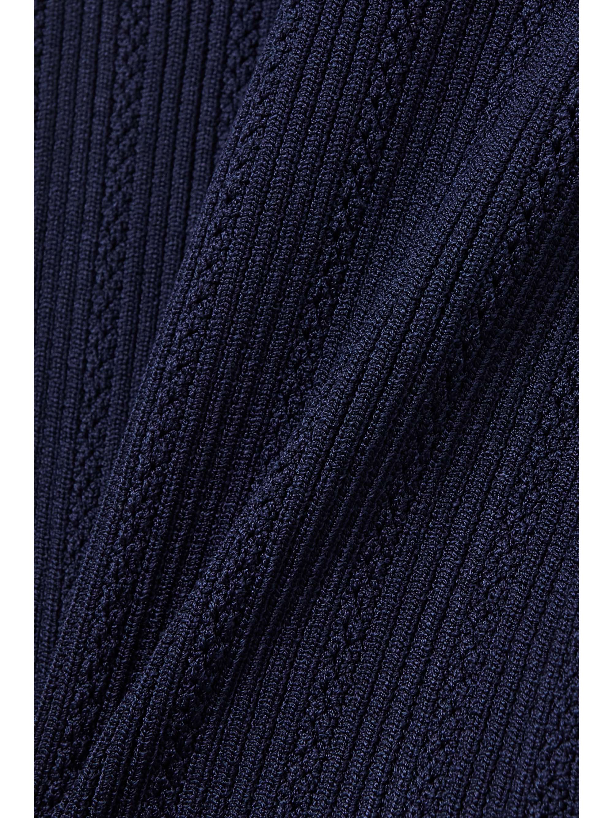 BALMAIN Button-embellished ribbed-knit mini dress